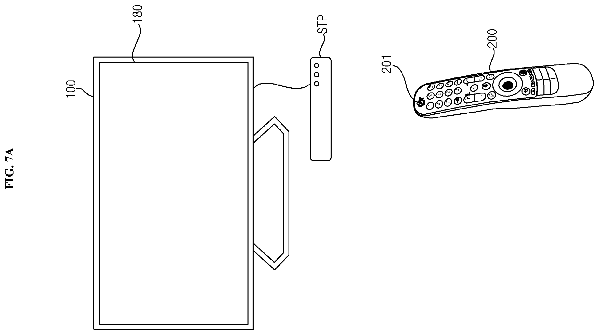 Patent US12610103 Figure 8 – Remote control device and image display device having same