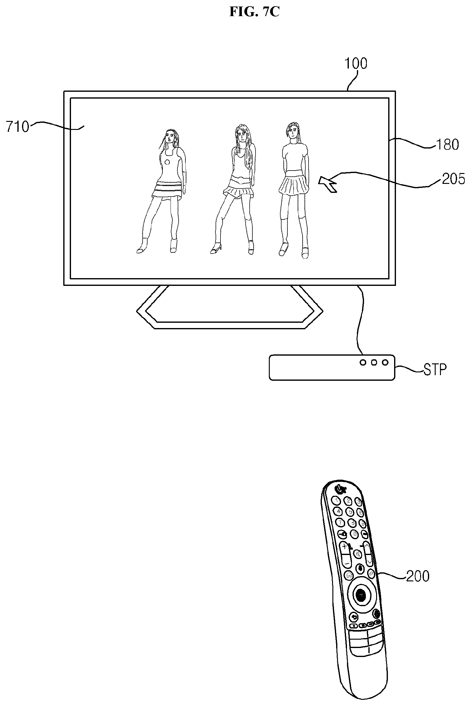 Patent US12610103 Figure 10 – Remote control device and image display device having same
