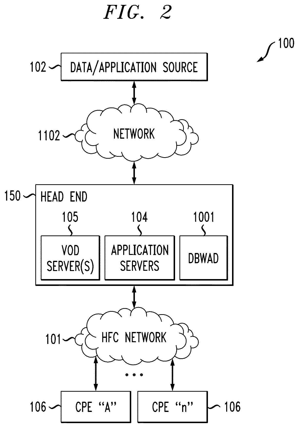 Patent US12610104 Figure 2 – User interface with content filtering and/or social networking integration