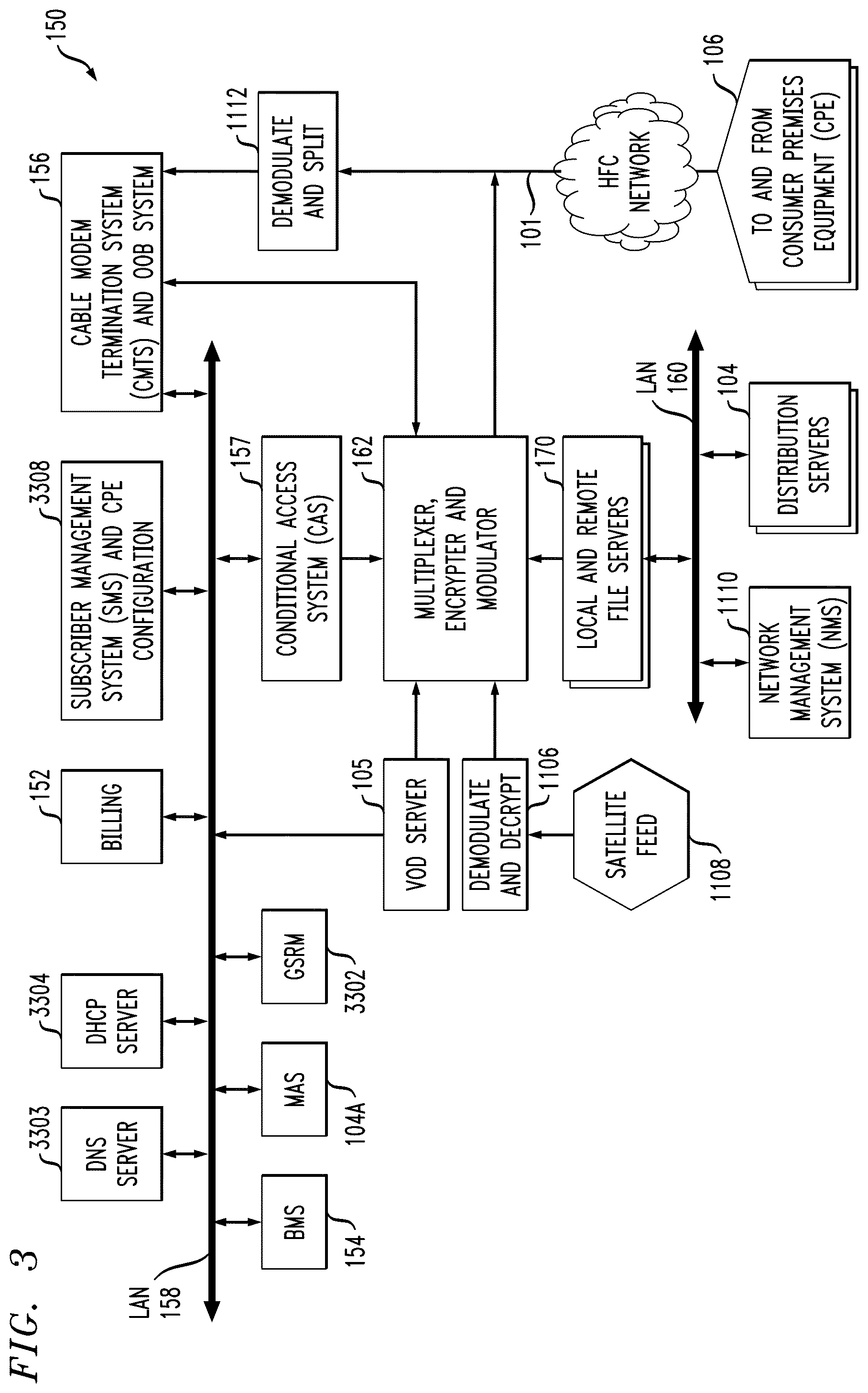 Patent US12610104 Figure 3 – User interface with content filtering and/or social networking integration