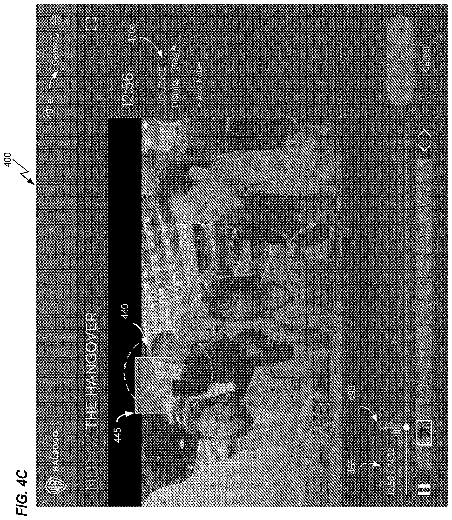 Patent US12610106 Figure 8 – Sensitivity assessment for media production using artificial intelligence