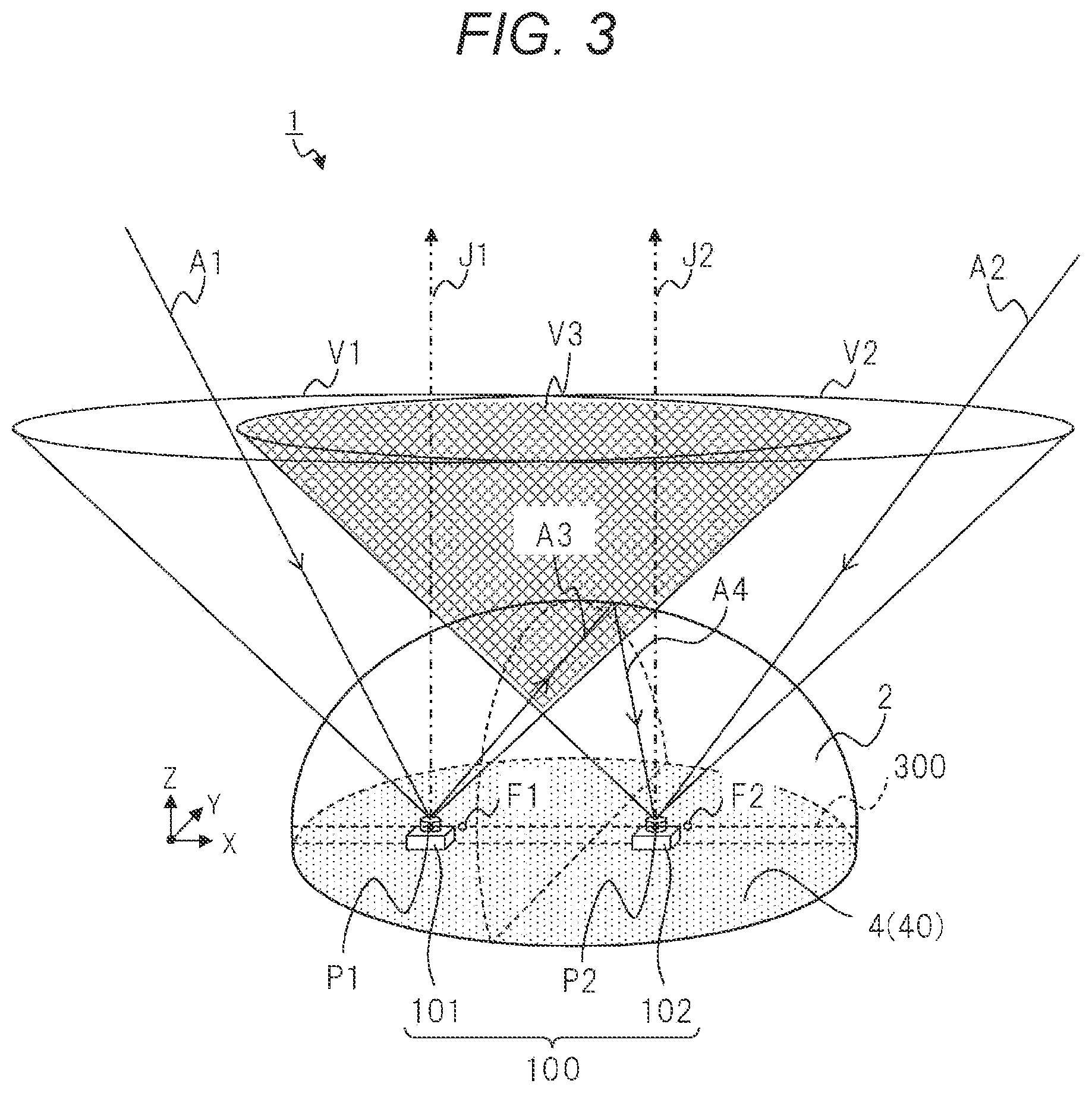 Patent US12610113 Figure 3 – Imaging apparatus