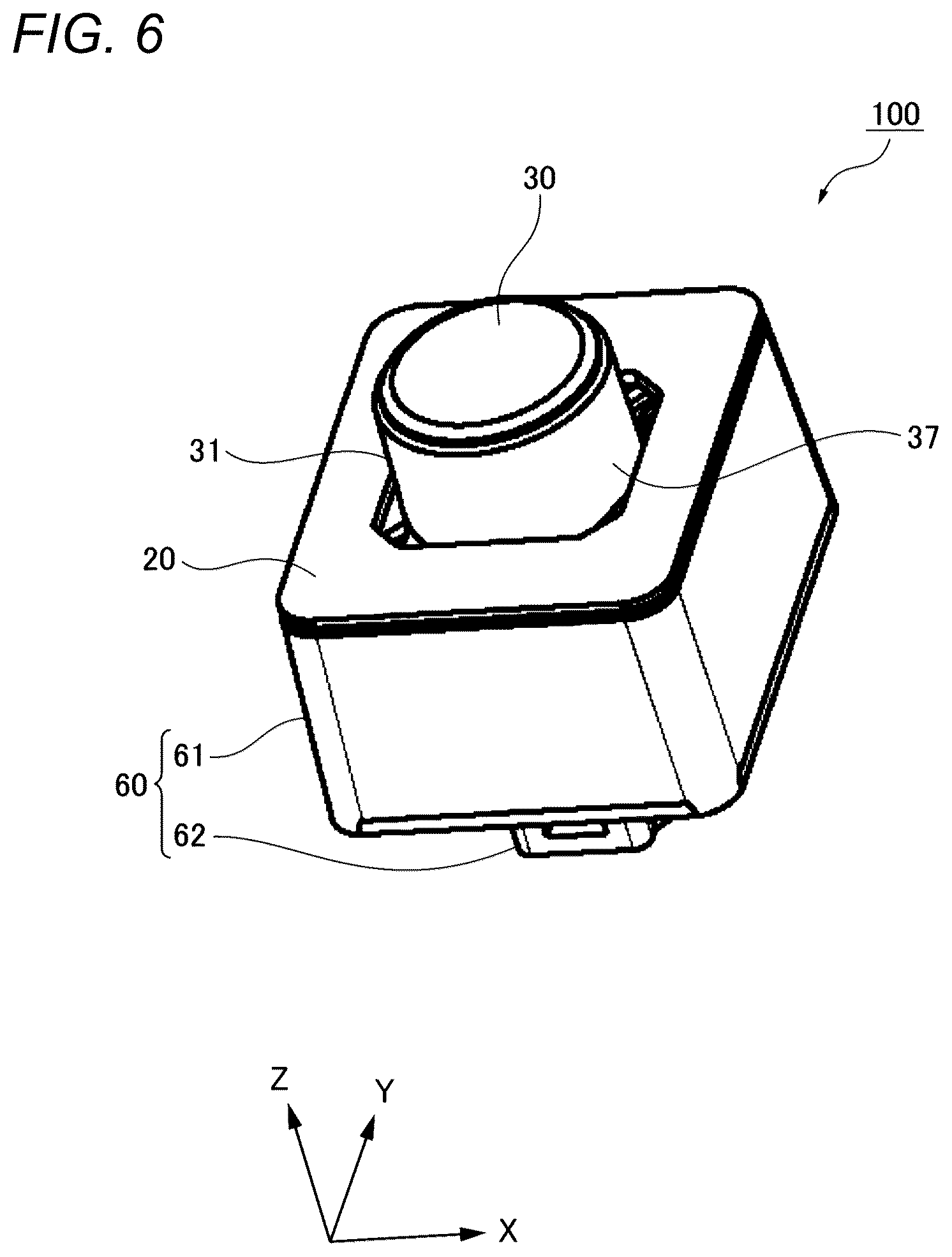 Patent US12610114 Figure 6 – Vehicular camera