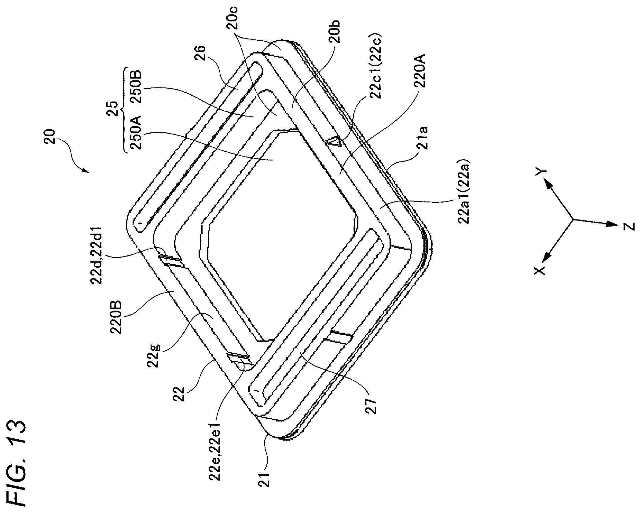 Patent US12610114 Figure 13 – Vehicular camera