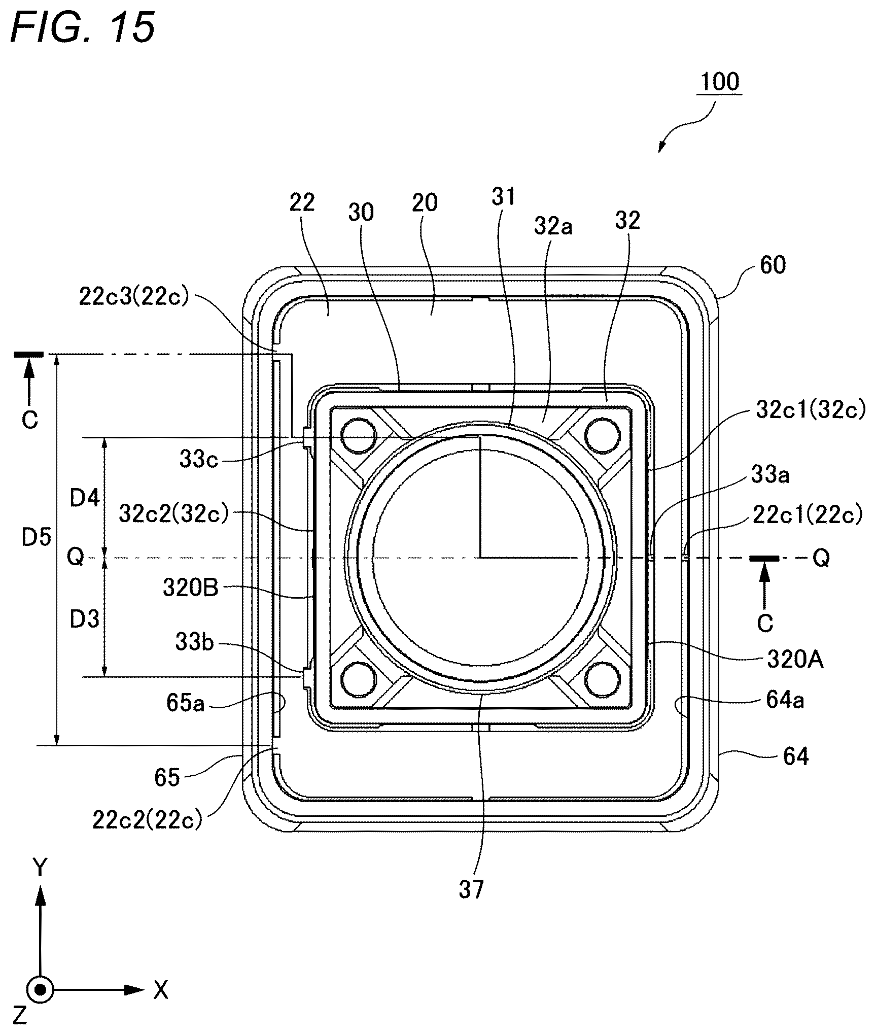 Patent US12610114 Figure 15 – Vehicular camera