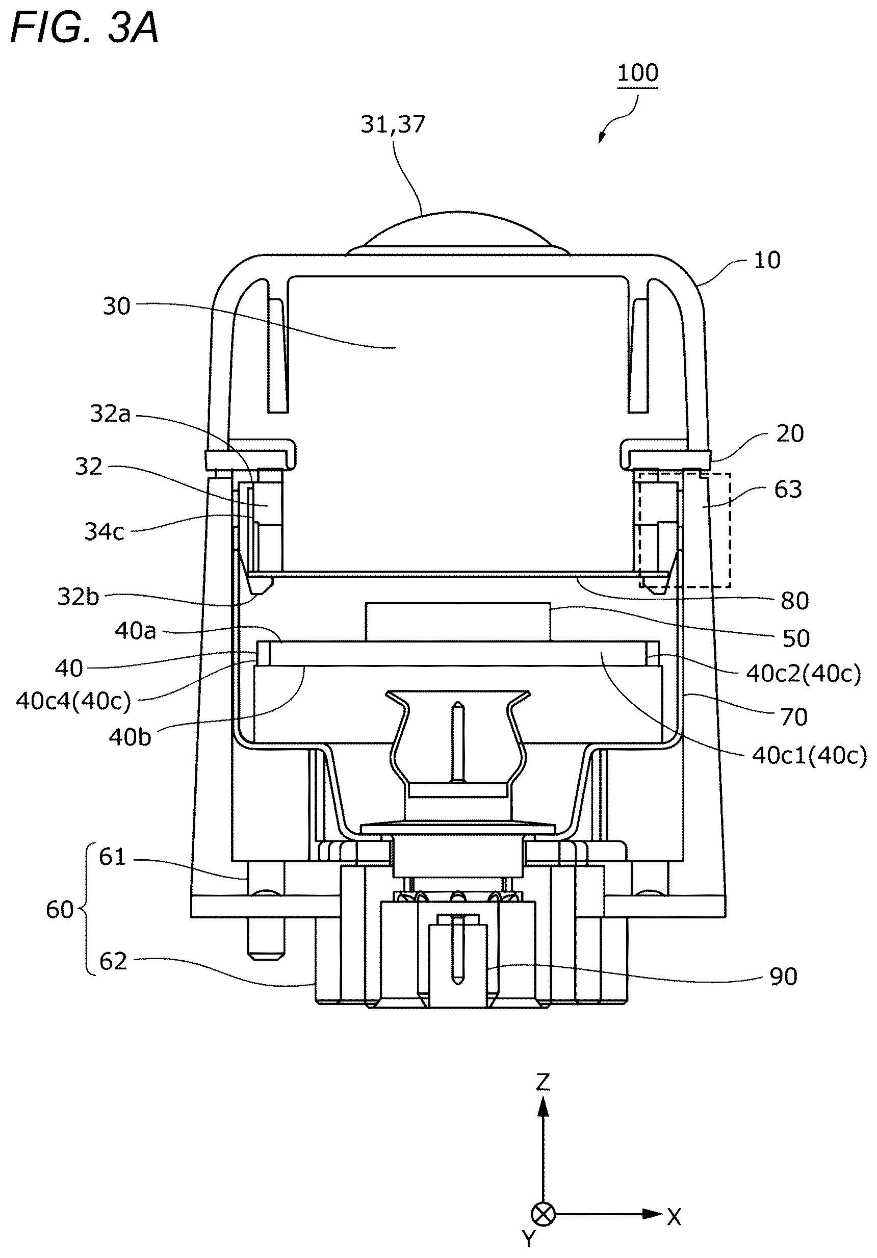 Patent US12610115 Figure 4 – Vehicular camera