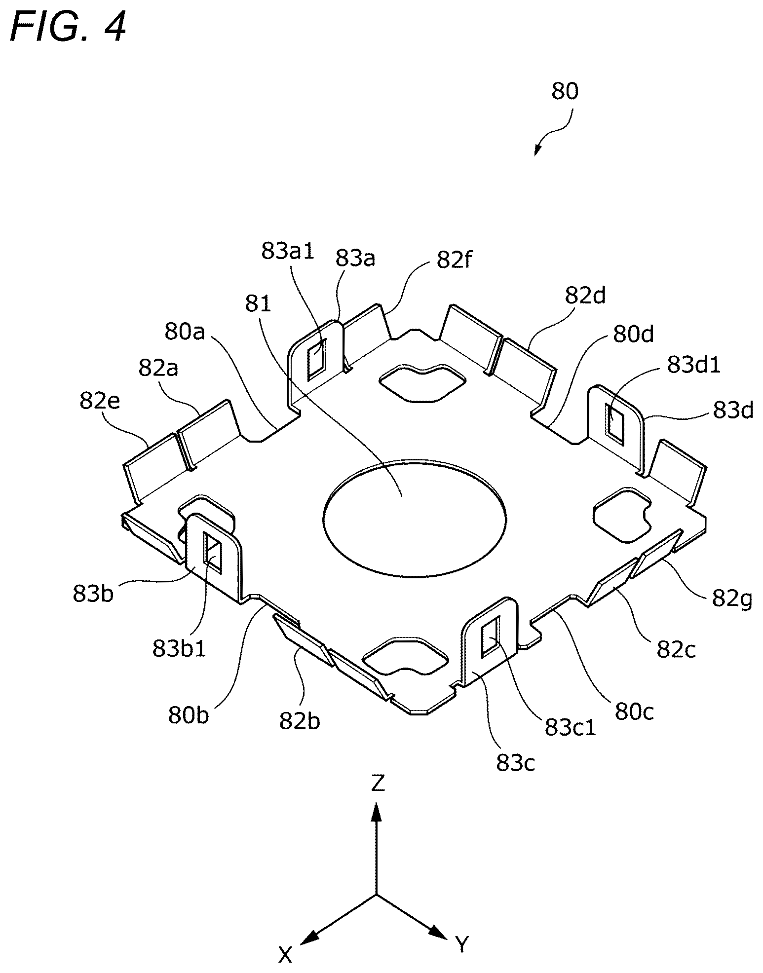 Patent US12610115 Figure 6 – Vehicular camera