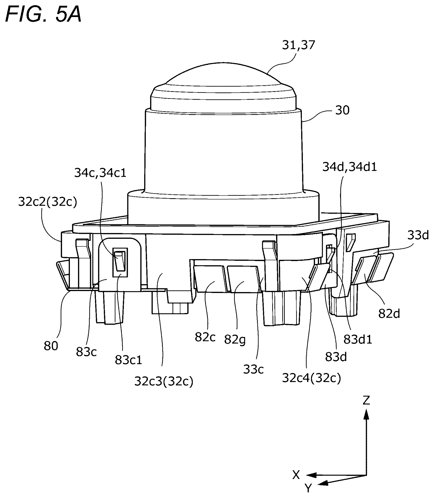 Patent US12610115 Figure 7 – Vehicular camera