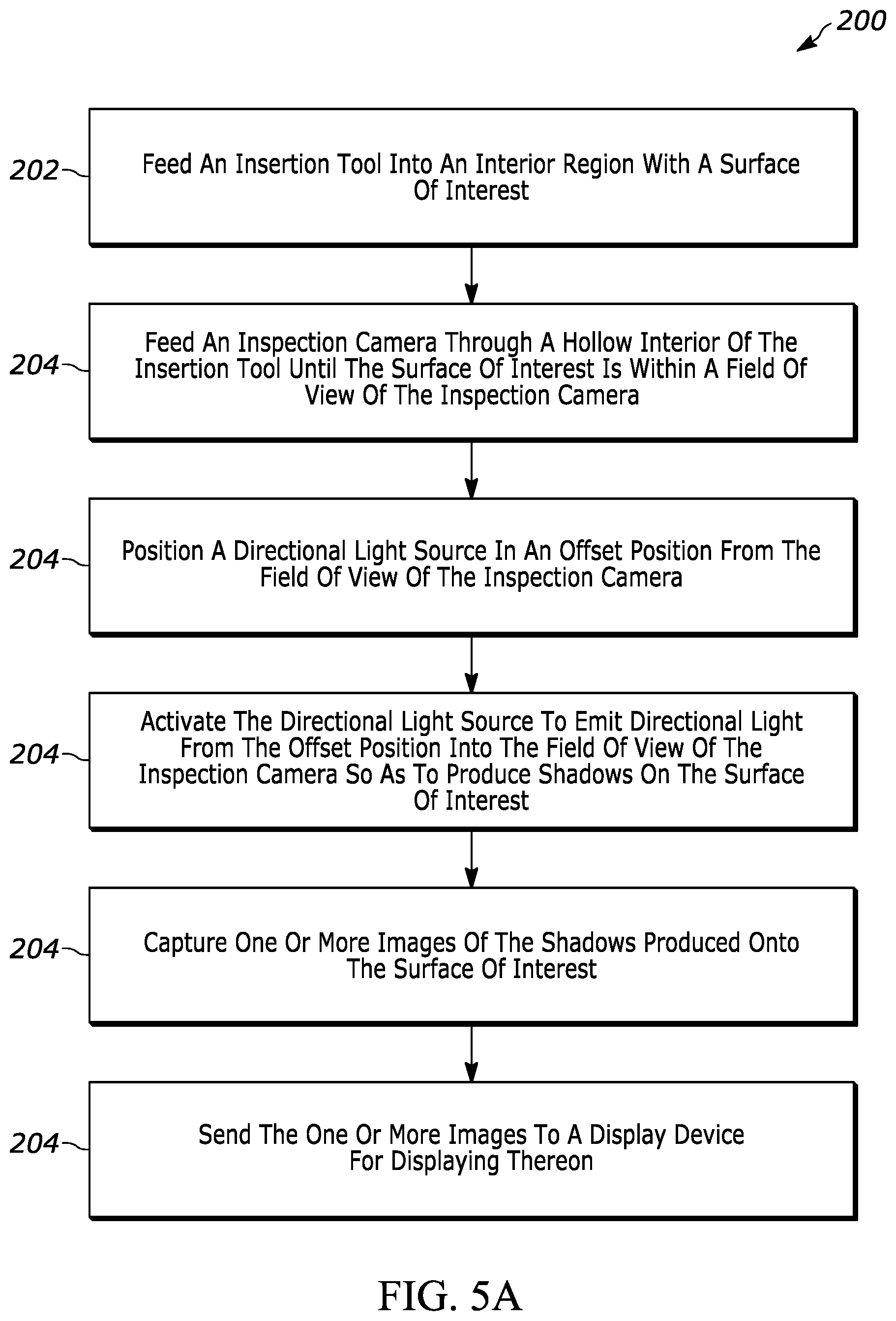 Patent US12610116 Figure 5 – Inspection systems and methods employing directional light for enhanced imaging