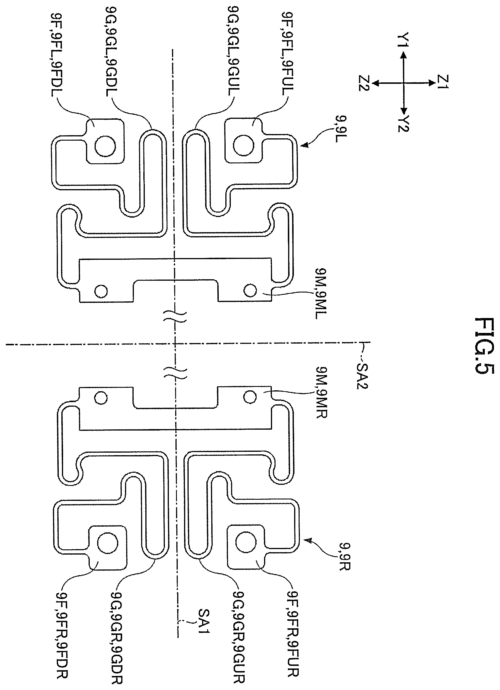 Patent US12610117 Figure 6 – Reflector driving device