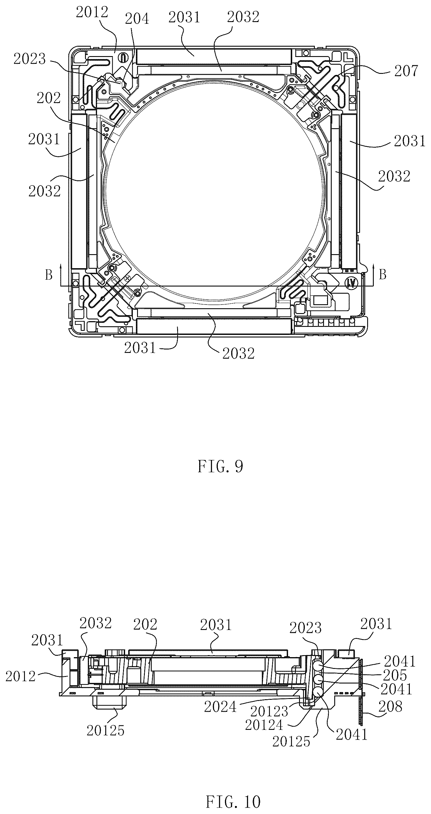 Patent US12610119 Figure 7 – Camera device comprising anti-shake module and focusing module