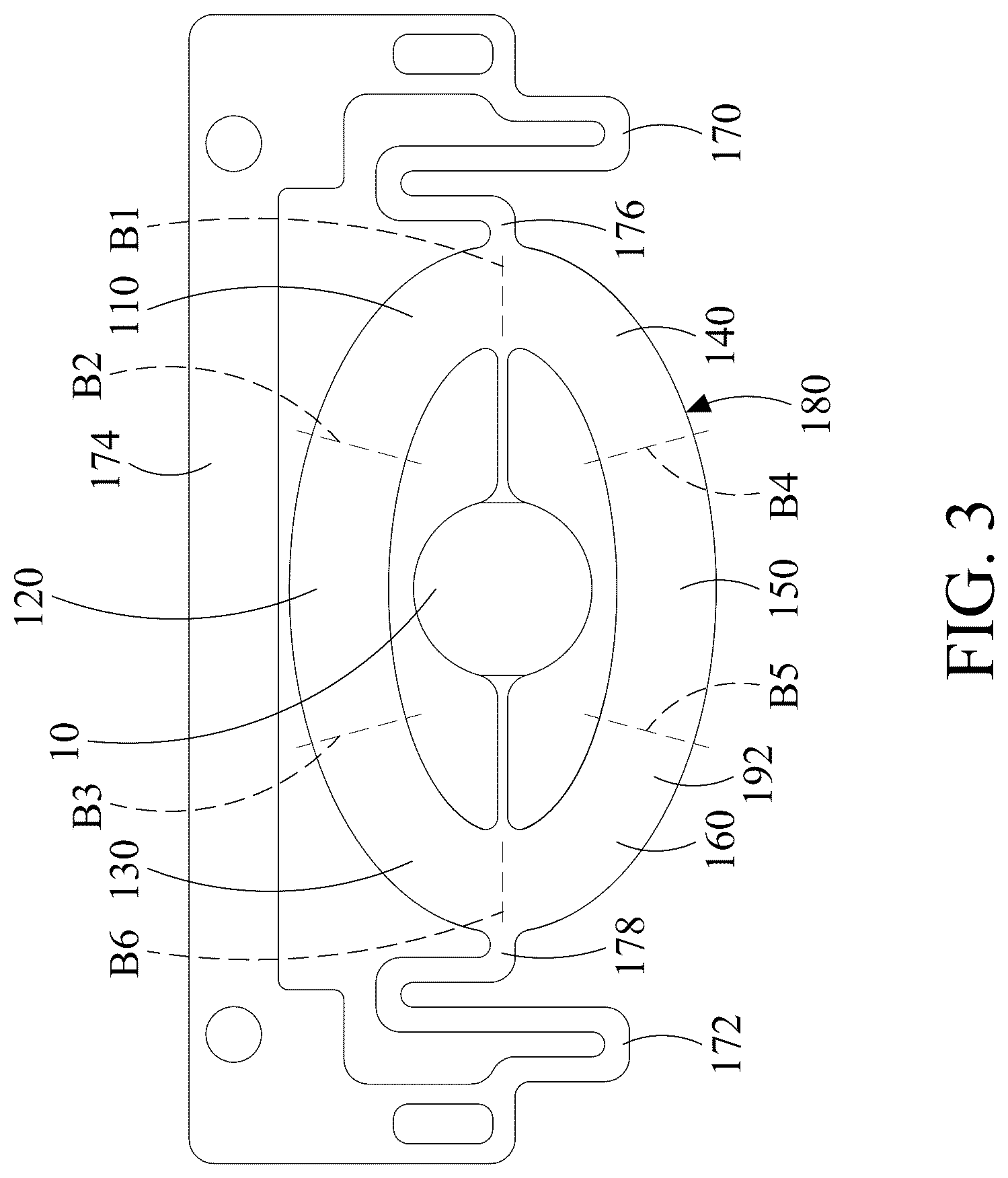 Patent US12610122 Figure 3 – Optical system