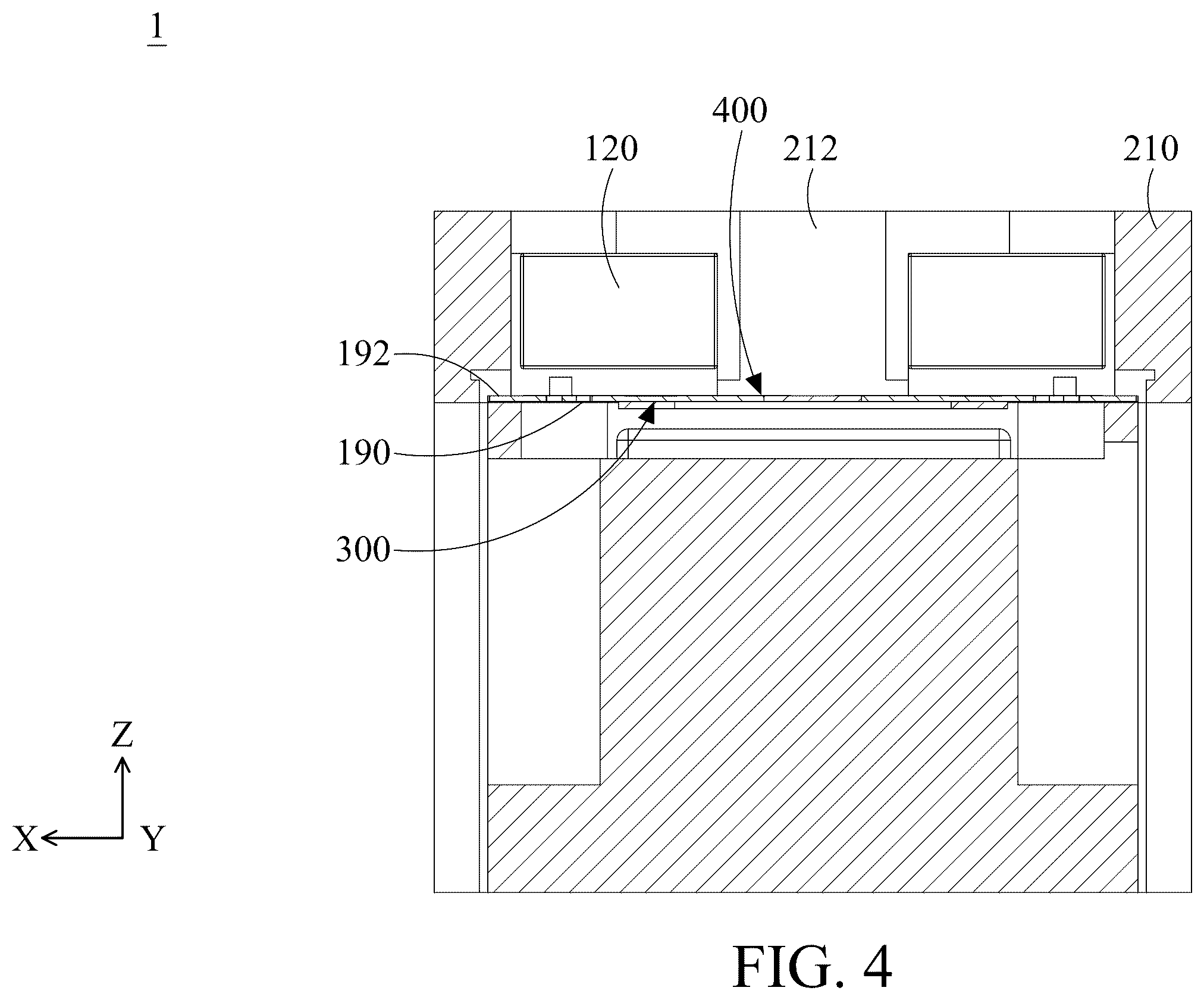 Patent US12610122 Figure 4 – Optical system