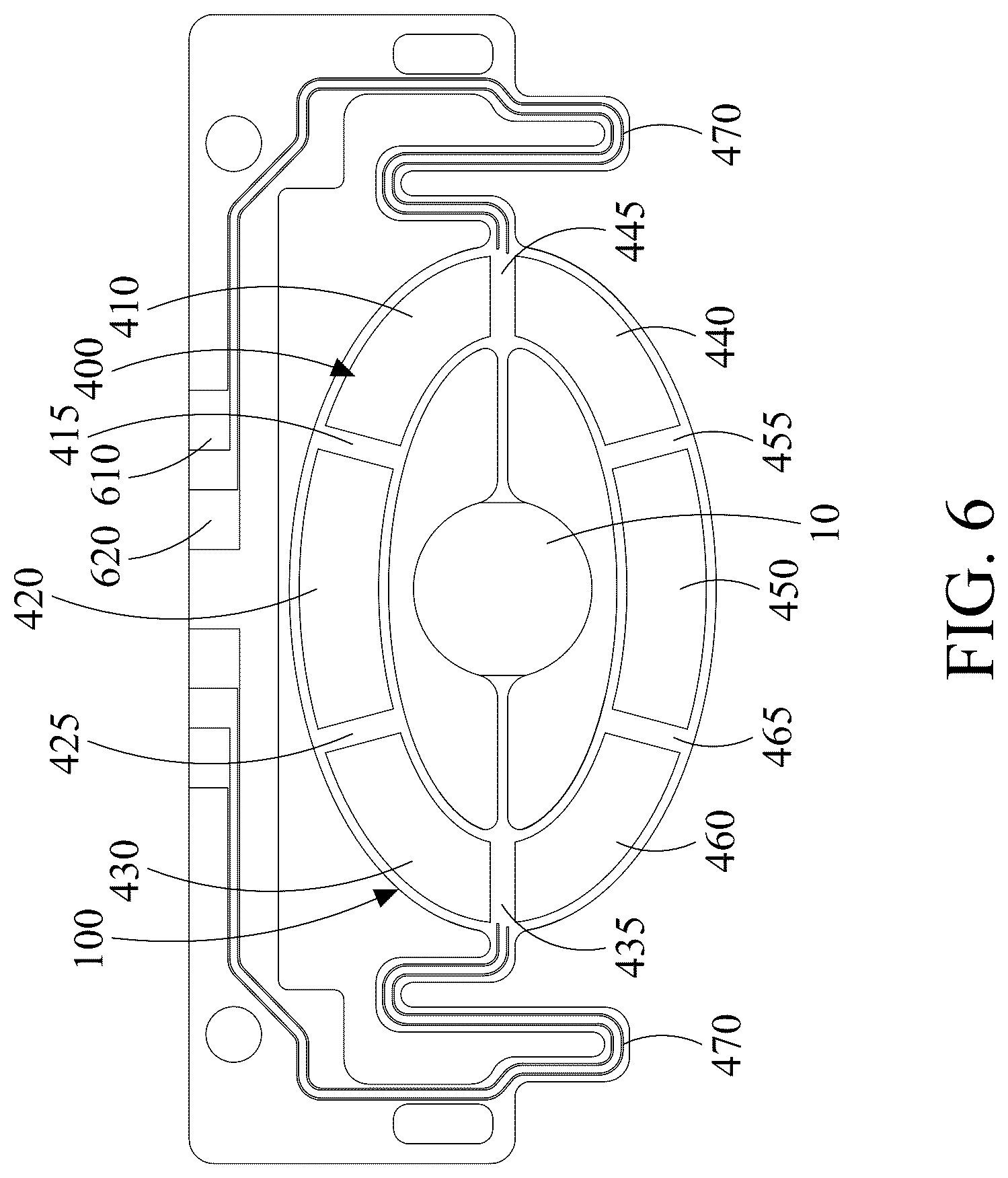 Patent US12610122 Figure 6 – Optical system