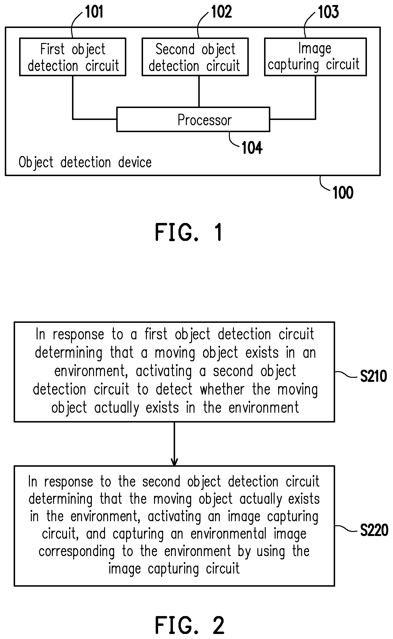 Patent US12610123 — Object detection method and device — Figure 1