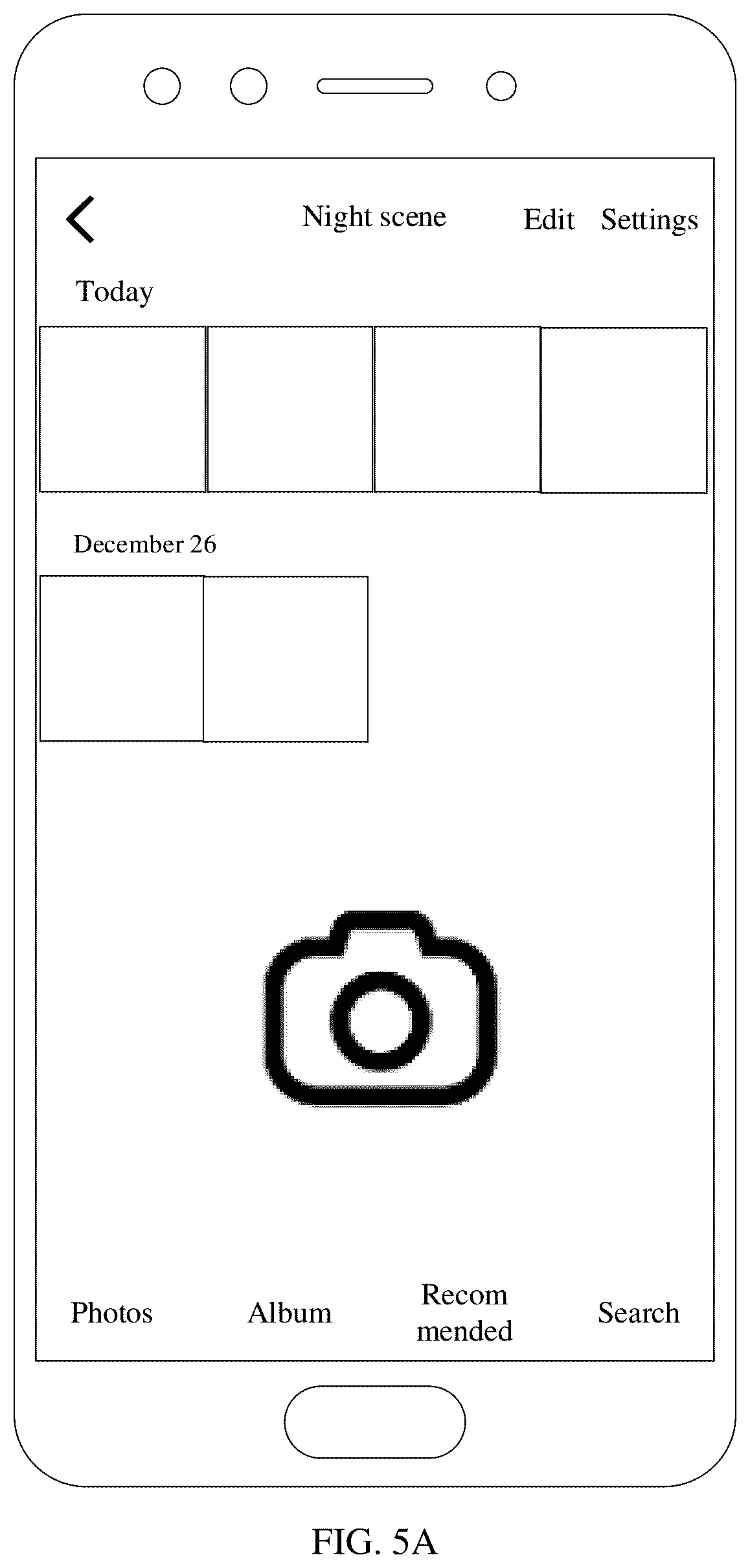 Patent US12610133 Figure 6 – Photographing interface display method and apparatus, electronic device, and medium