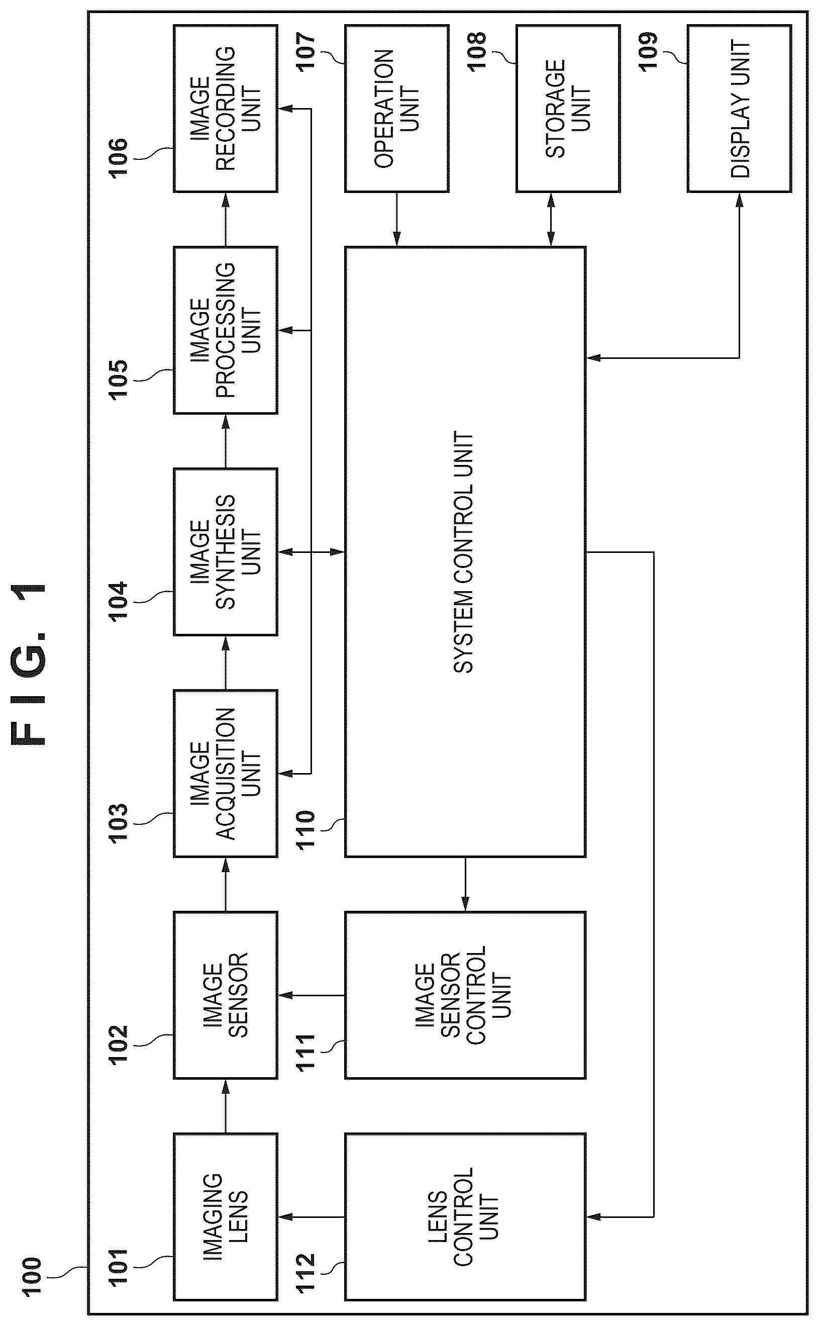 Patent US12610137 Figure 1 – Image capturing apparatus and control method thereof, and storage medium