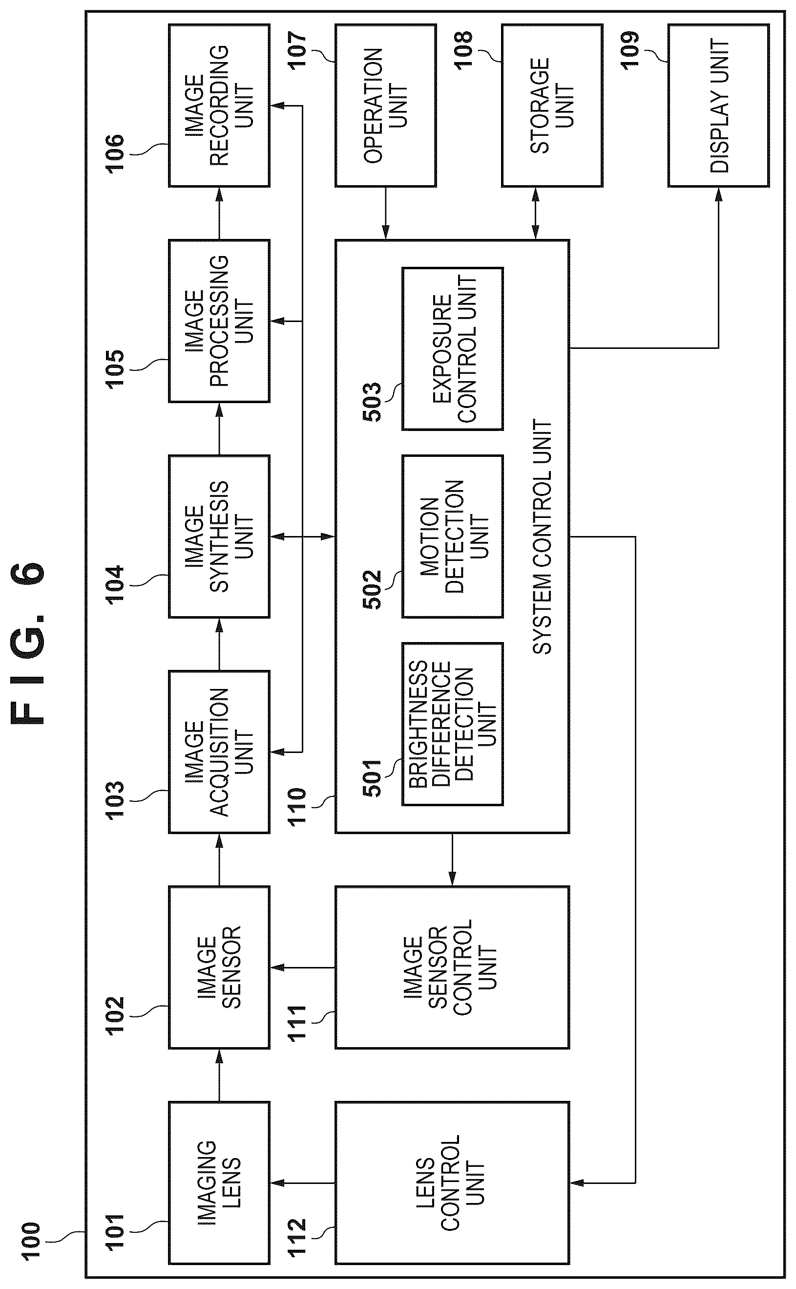 Patent US12610137 Figure 5 – Image capturing apparatus and control method thereof, and storage medium