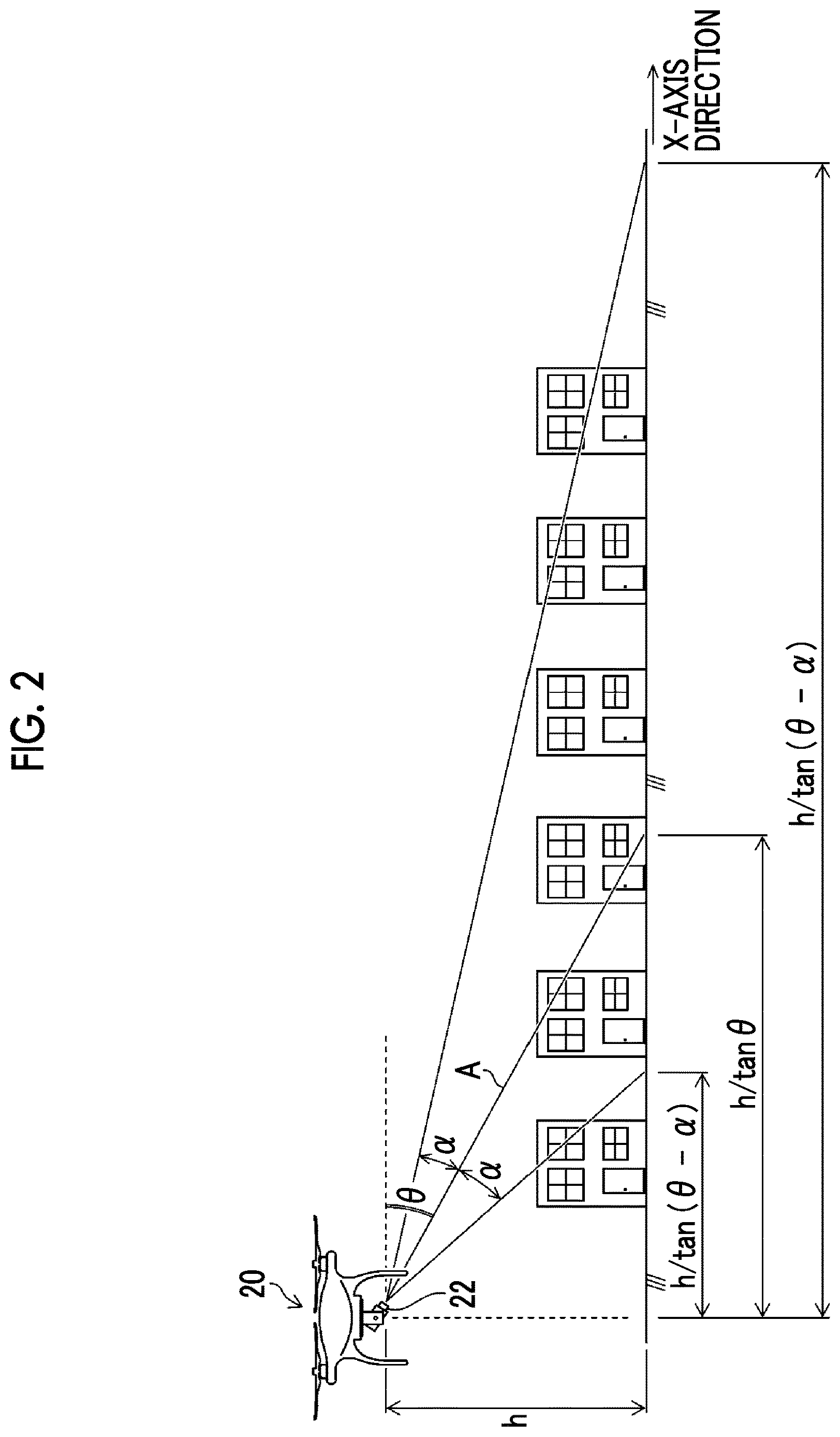 Patent US12610146 Figure 2 – Camera angle deciding device, camera angle deciding method and program, imaging system, and damage determination system