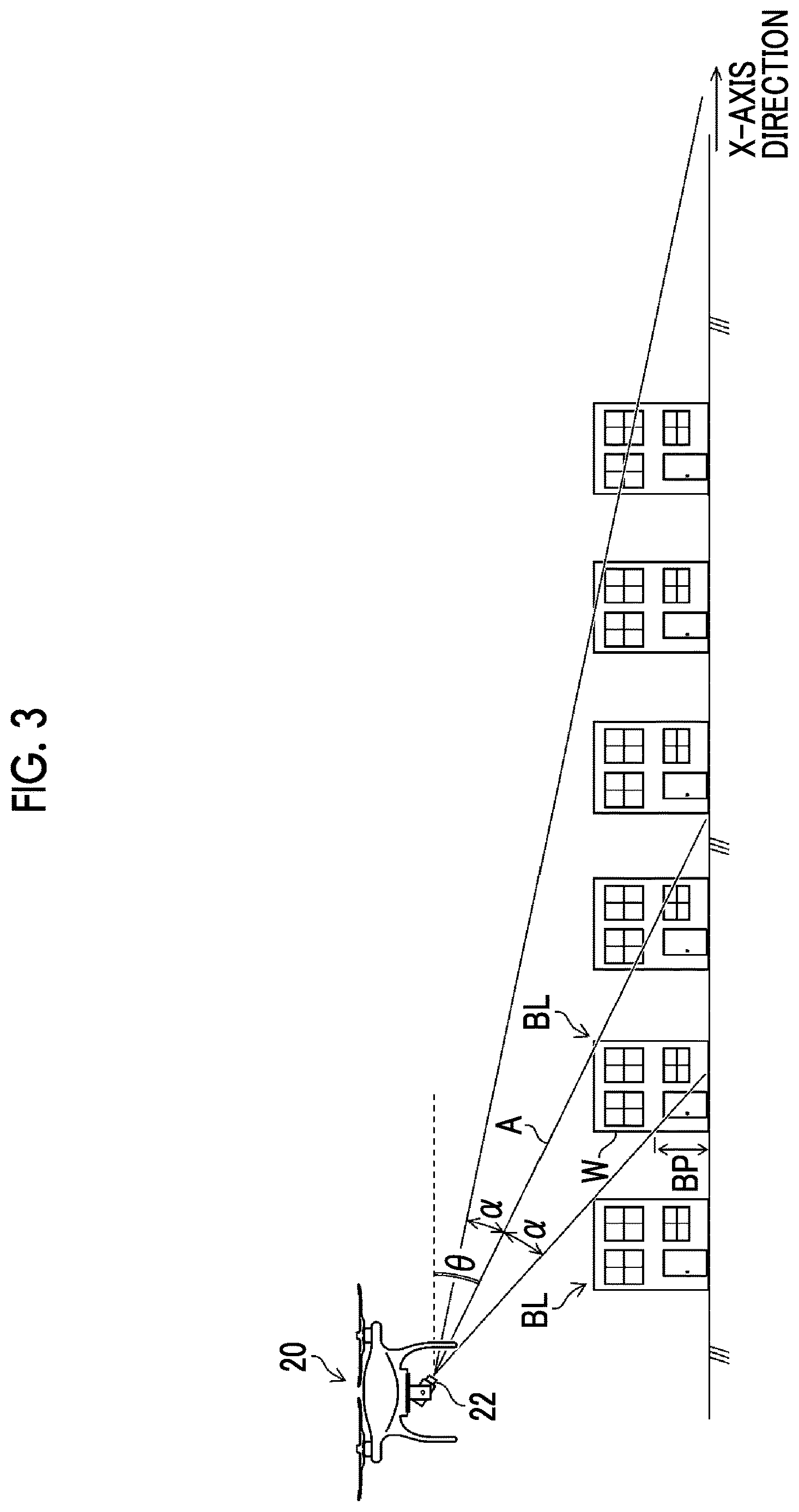 Patent US12610146 Figure 3 – Camera angle deciding device, camera angle deciding method and program, imaging system, and damage determination system