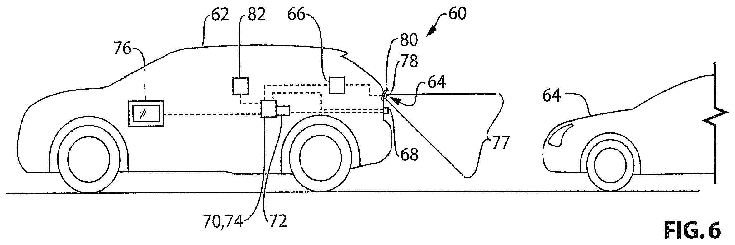Patent US12610148 Figure 3 – Vehicular vision system with controlled exterior lighting device and camera