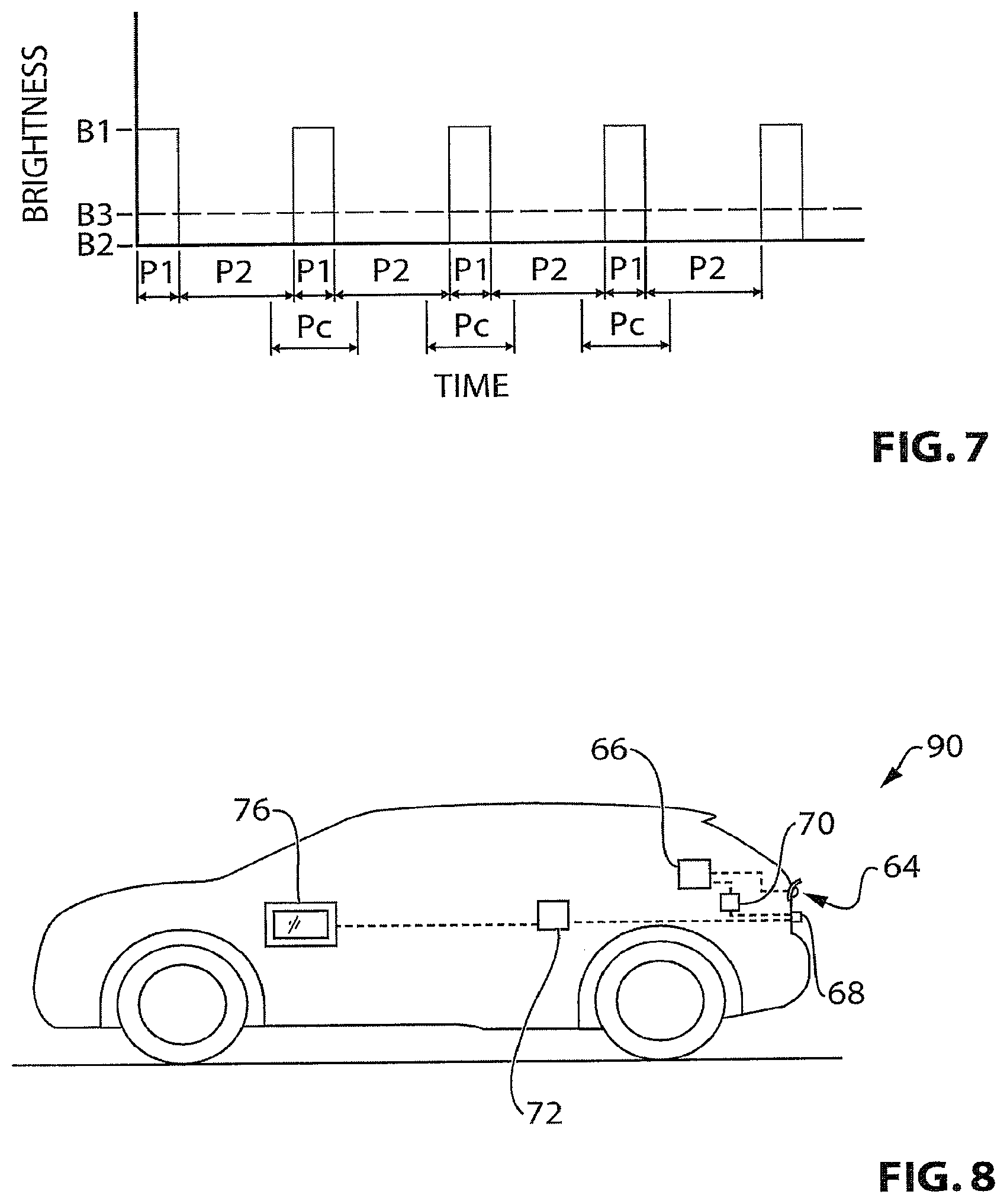 Patent US12610148 Figure 4 – Vehicular vision system with controlled exterior lighting device and camera