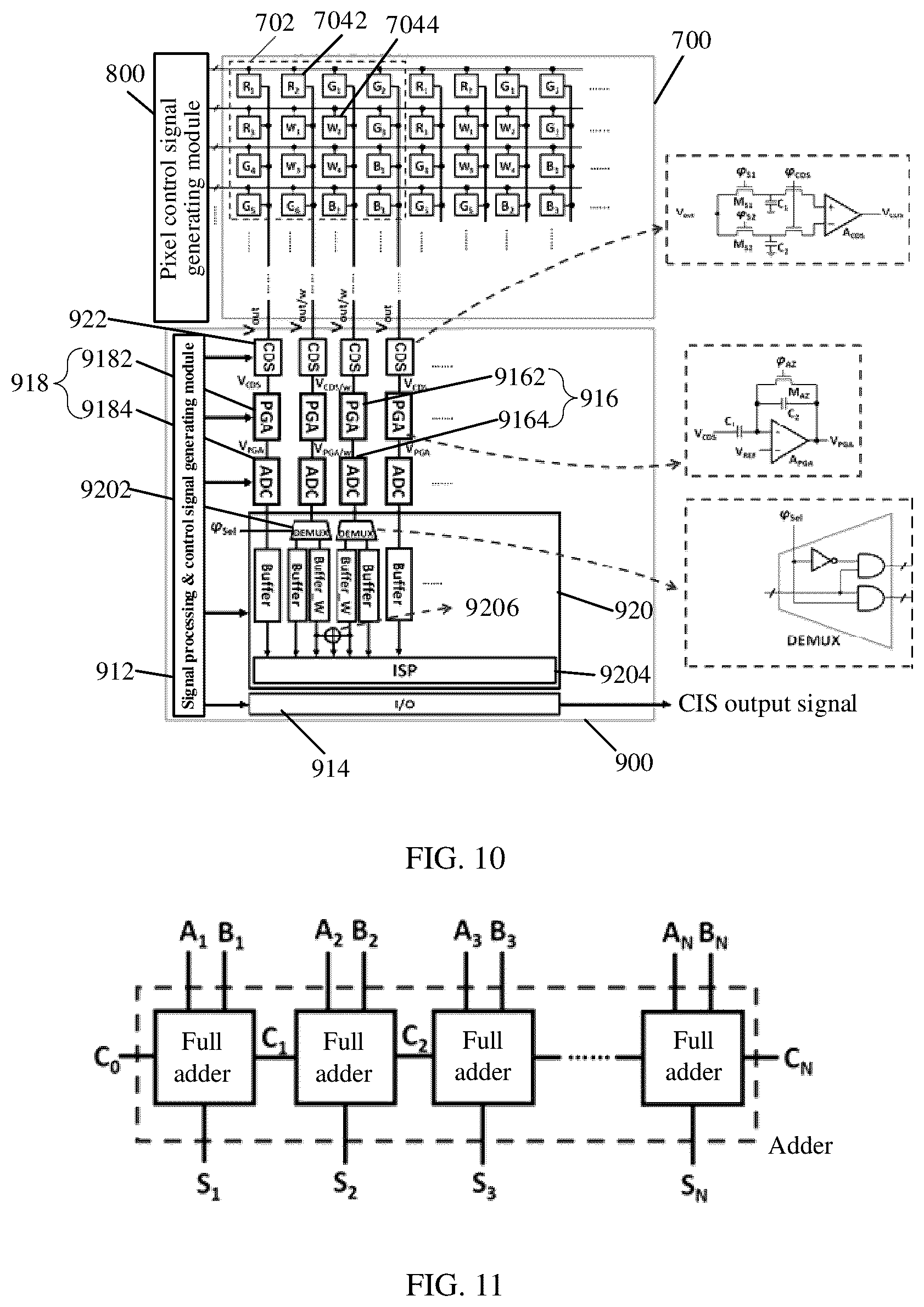 Patent US12610149 Figure 7 – Image sensor, control method, control apparatus, electronic device, and storage medium