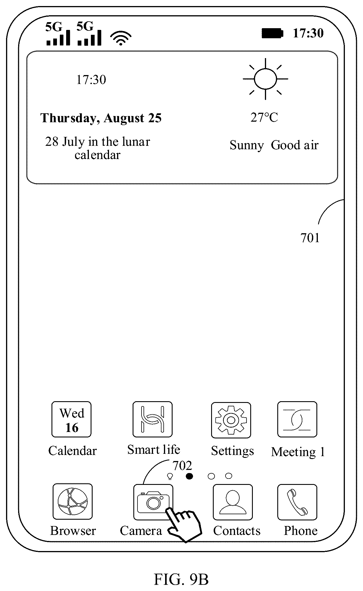 Patent US12610150 Figure 10 – Image processing method and electronic device
