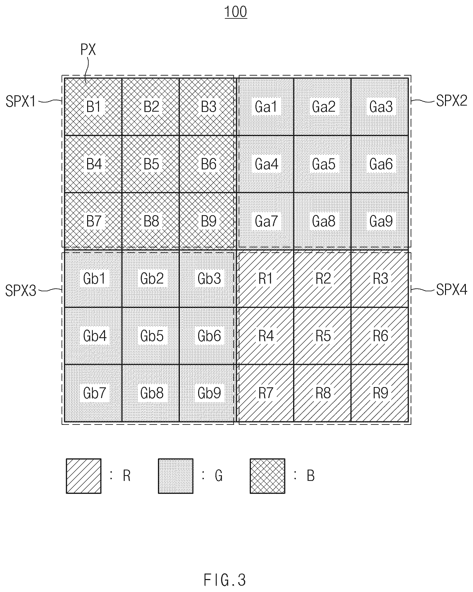 Patent US12610158 Figure 3 – Image sensing device and imaging device