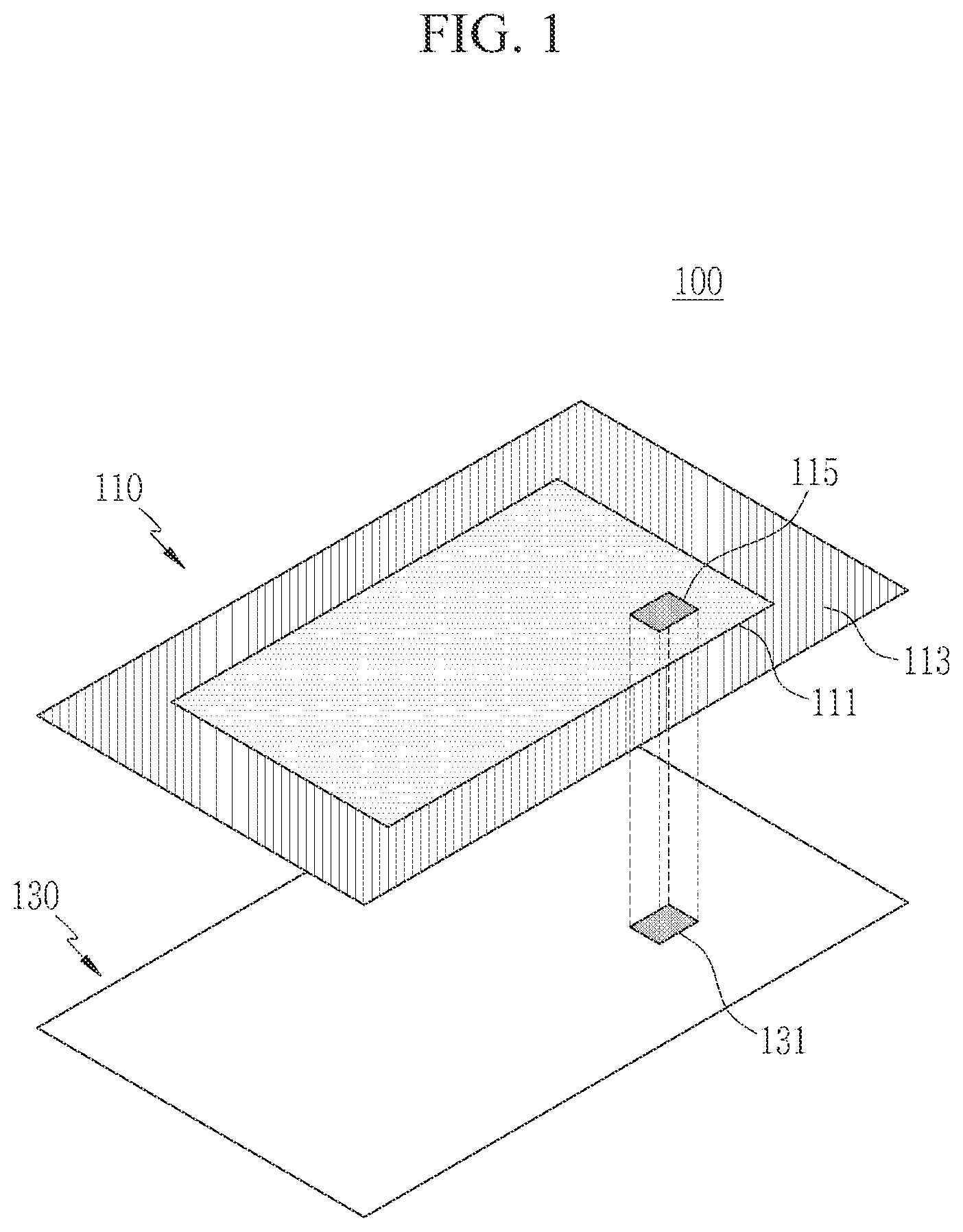 Patent US12610160 Figure 1 – Image sensor