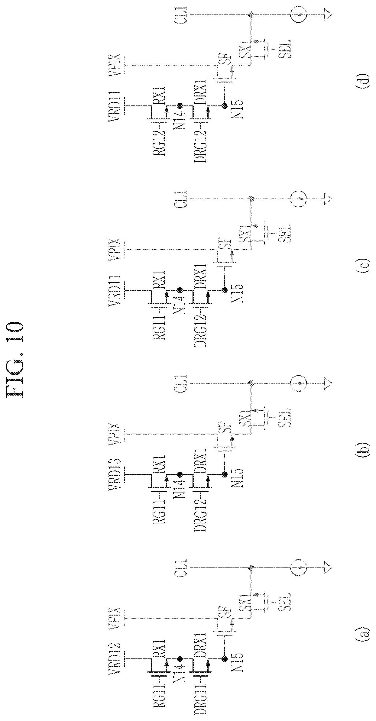 Patent US12610160 Figure 10 – Image sensor