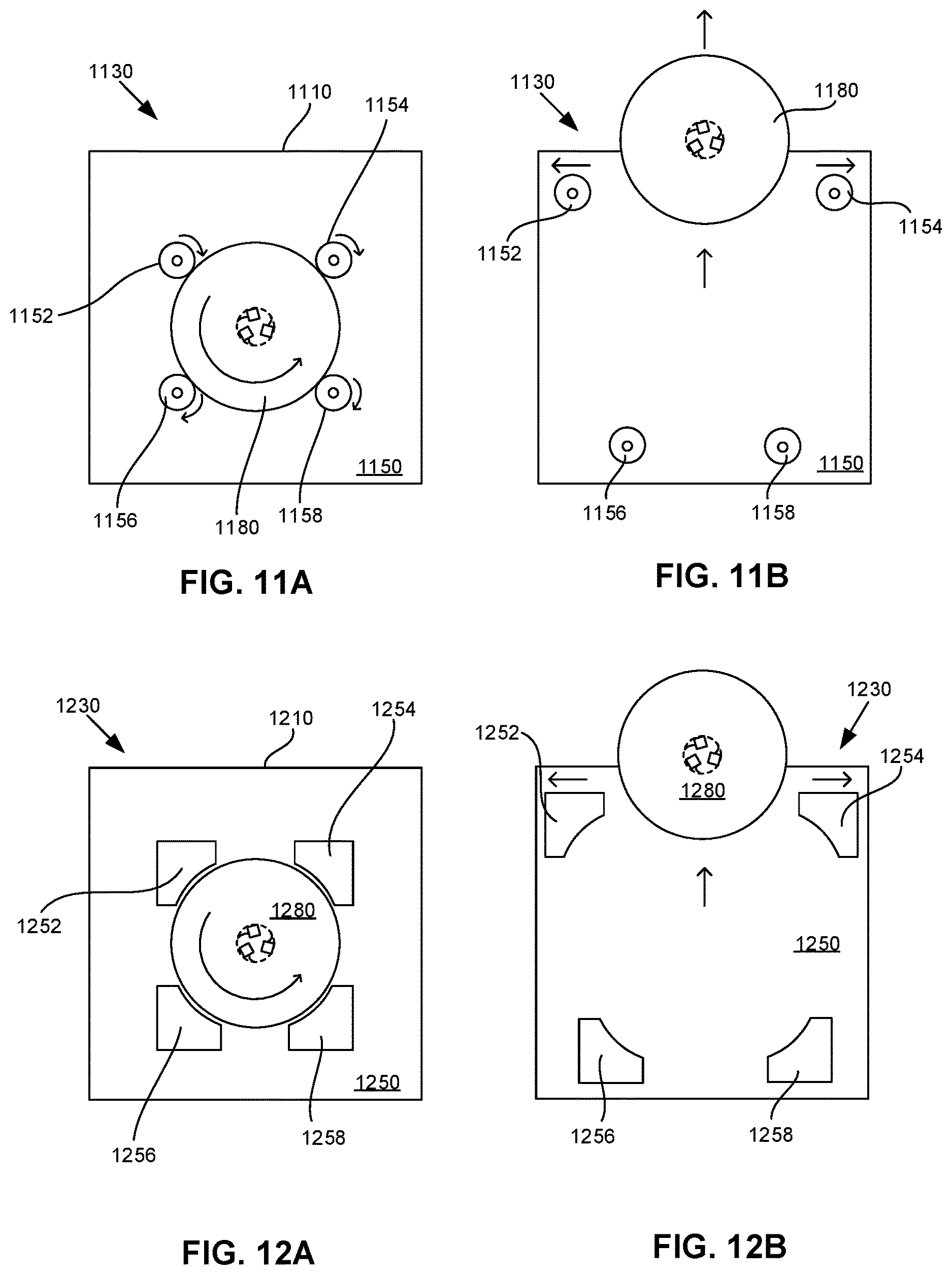 Patent US12610164 Figure 13 – Patch panel with extension cable storage