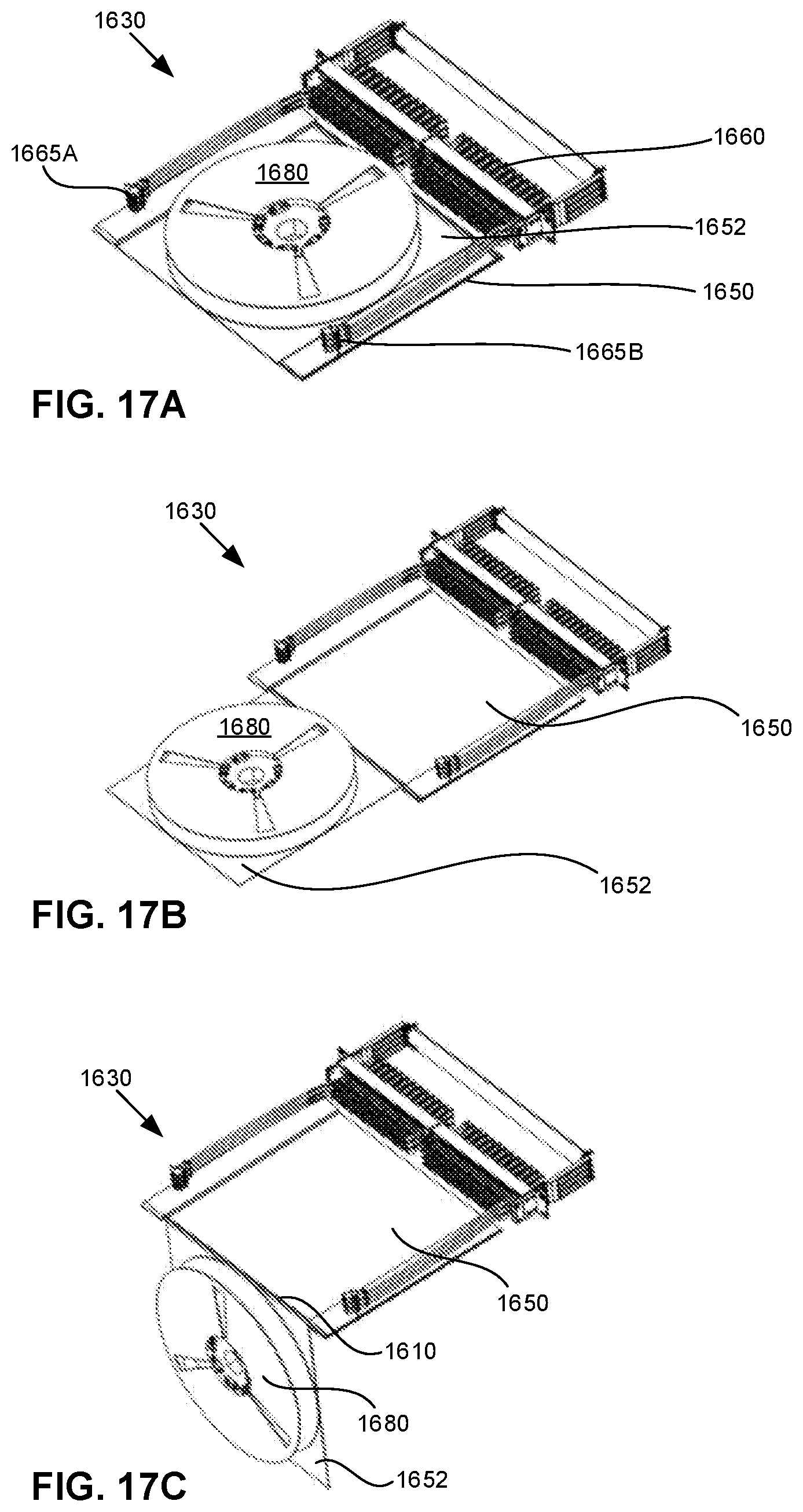 Patent US12610164 Figure 18 – Patch panel with extension cable storage