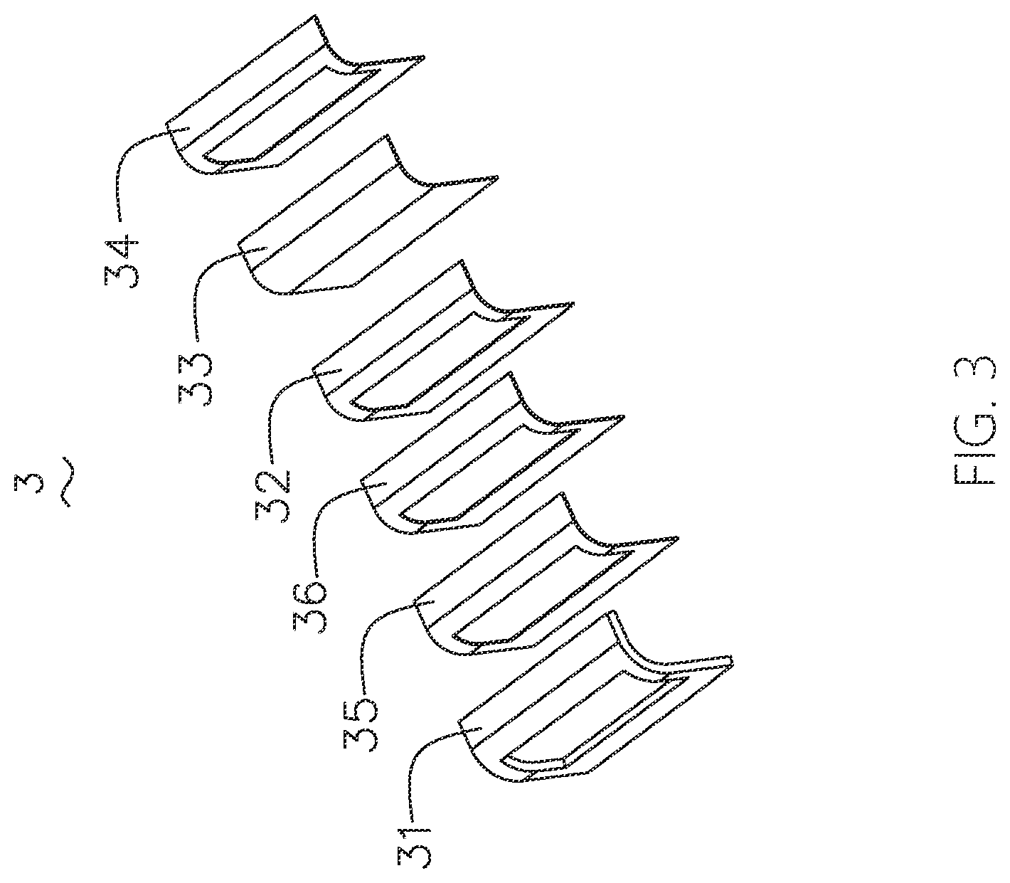 Patent US12610165 Figure 2 – Bending foam assembly and speaker box