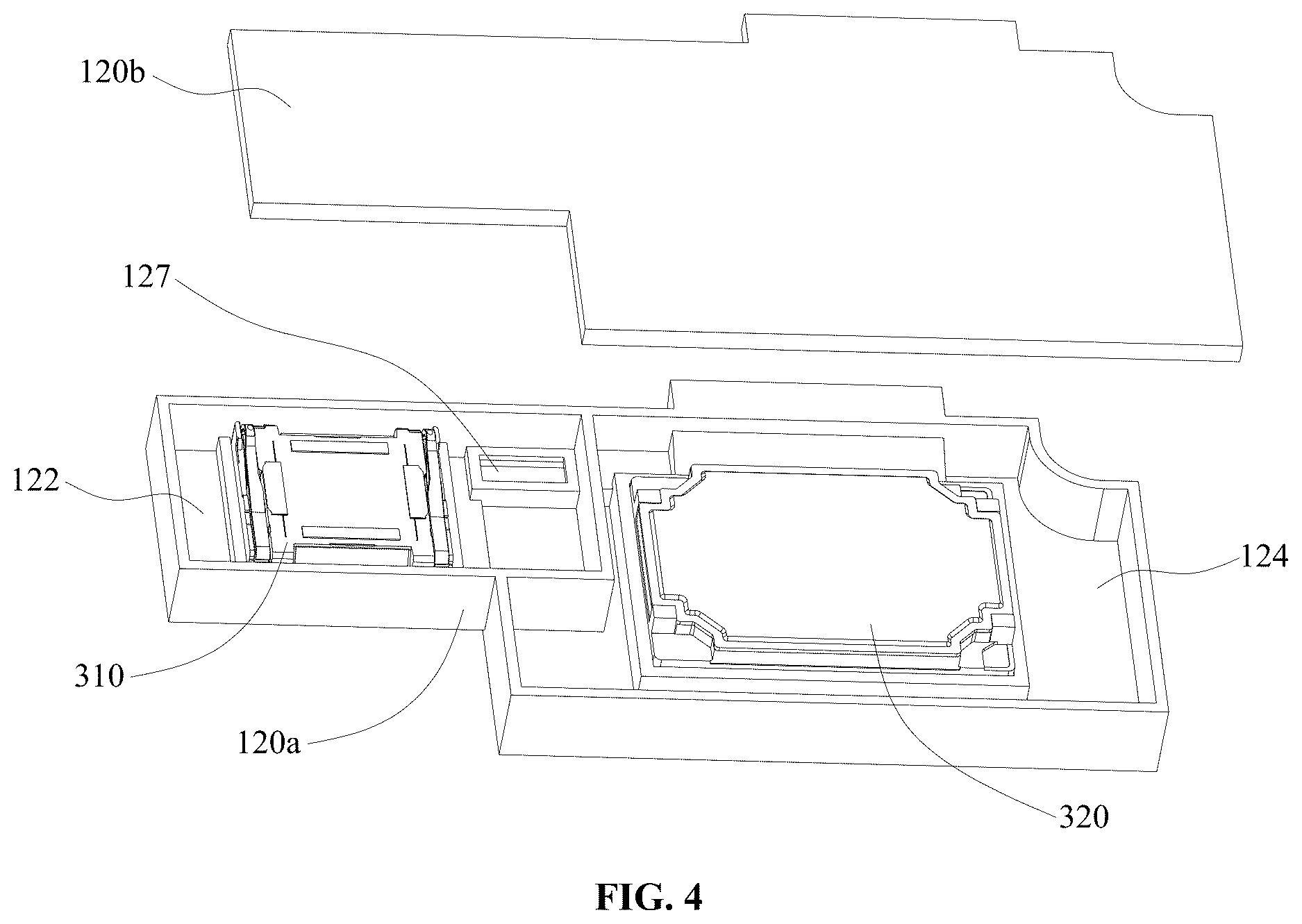 Patent US12610166 Figure 3 – Electroacoustic module and electronic device