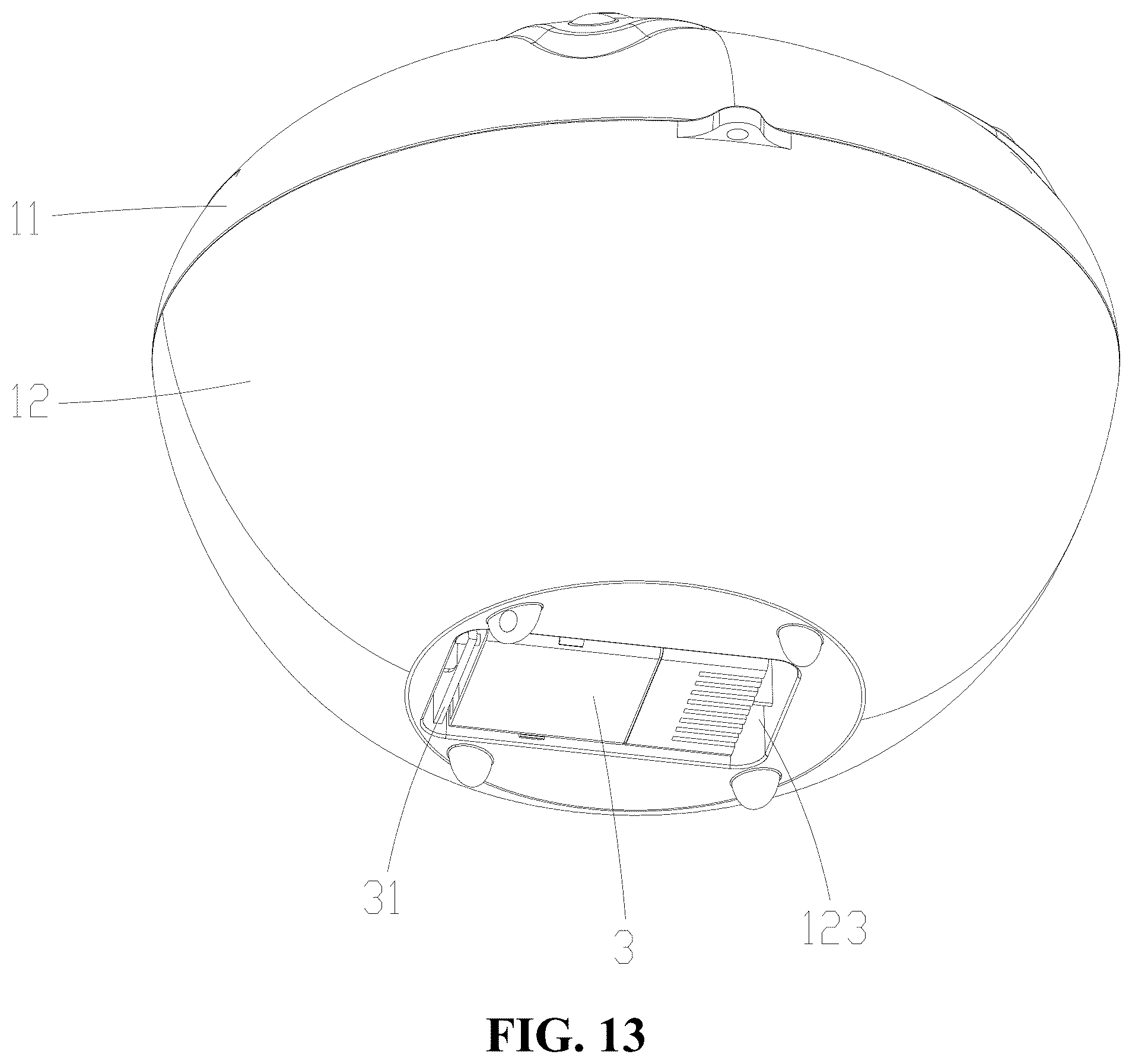 Patent US12610168 Figure 12 – Swimming pool fountain speaker