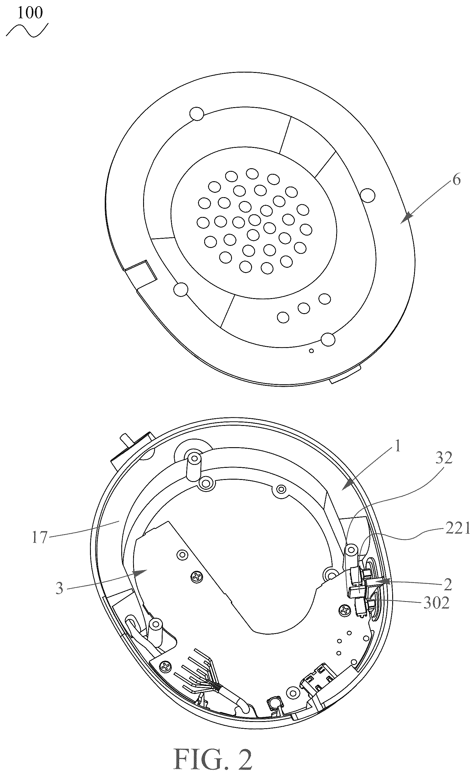 Patent US12610174 Figure 2 – Headphone