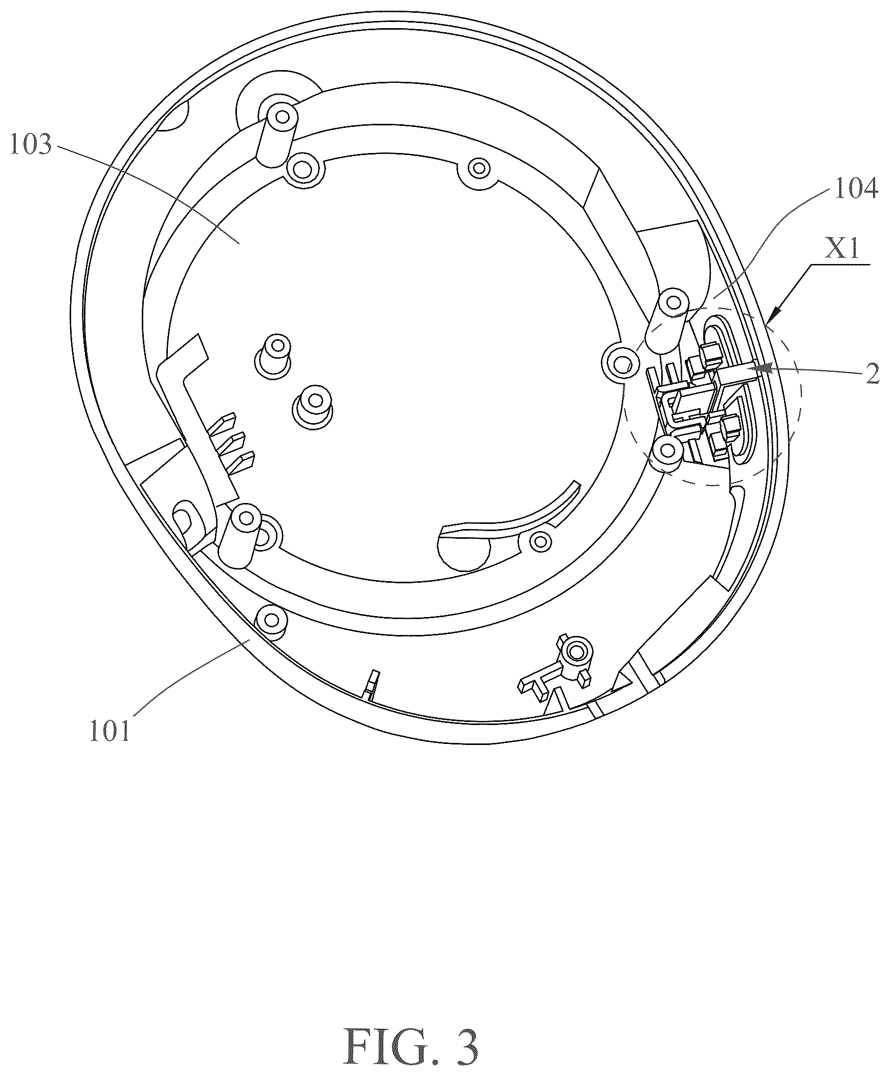 Patent US12610174 Figure 3 – Headphone
