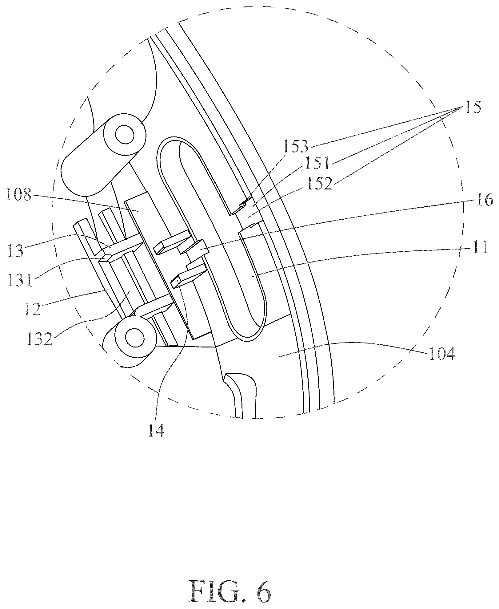 Patent US12610174 Figure 6 – Headphone