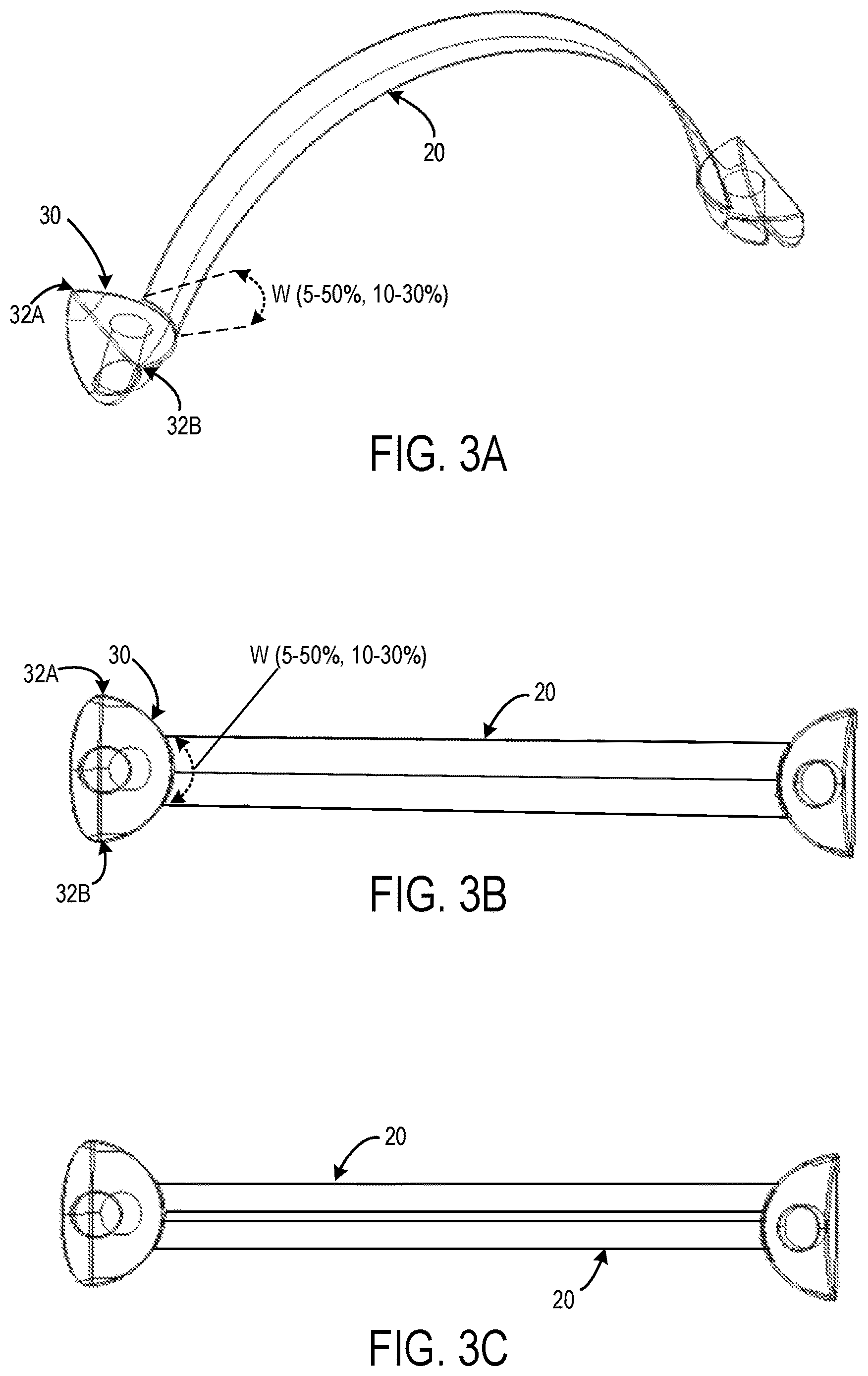 Patent US12610175 Figure 3 – Headset having headband with elastic band and fabric