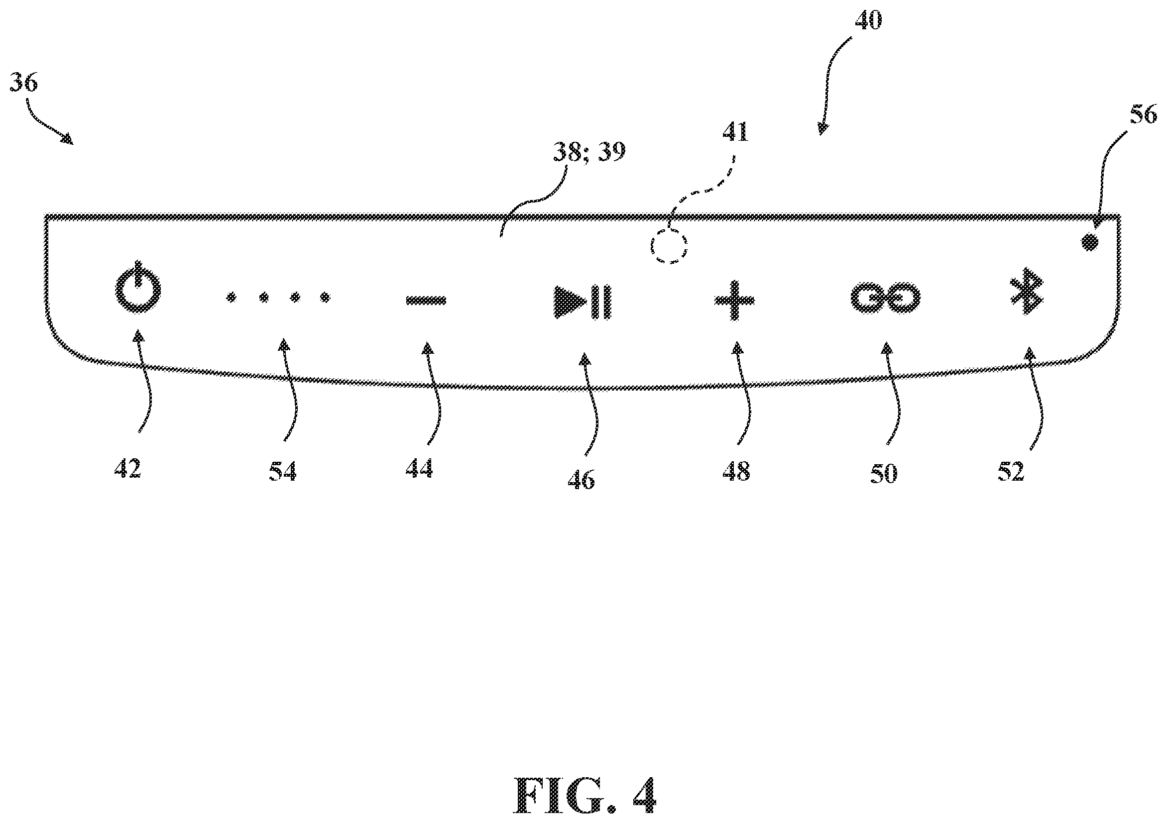 Patent US12610183 Figure 4 – Outdoor speaker system