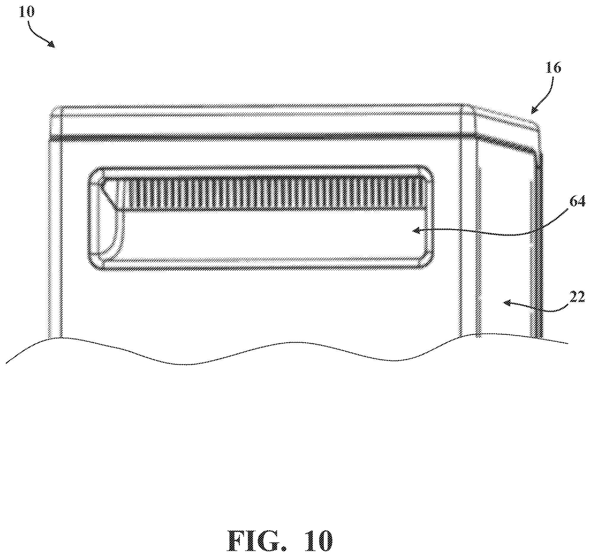 Patent US12610183 Figure 10 – Outdoor speaker system