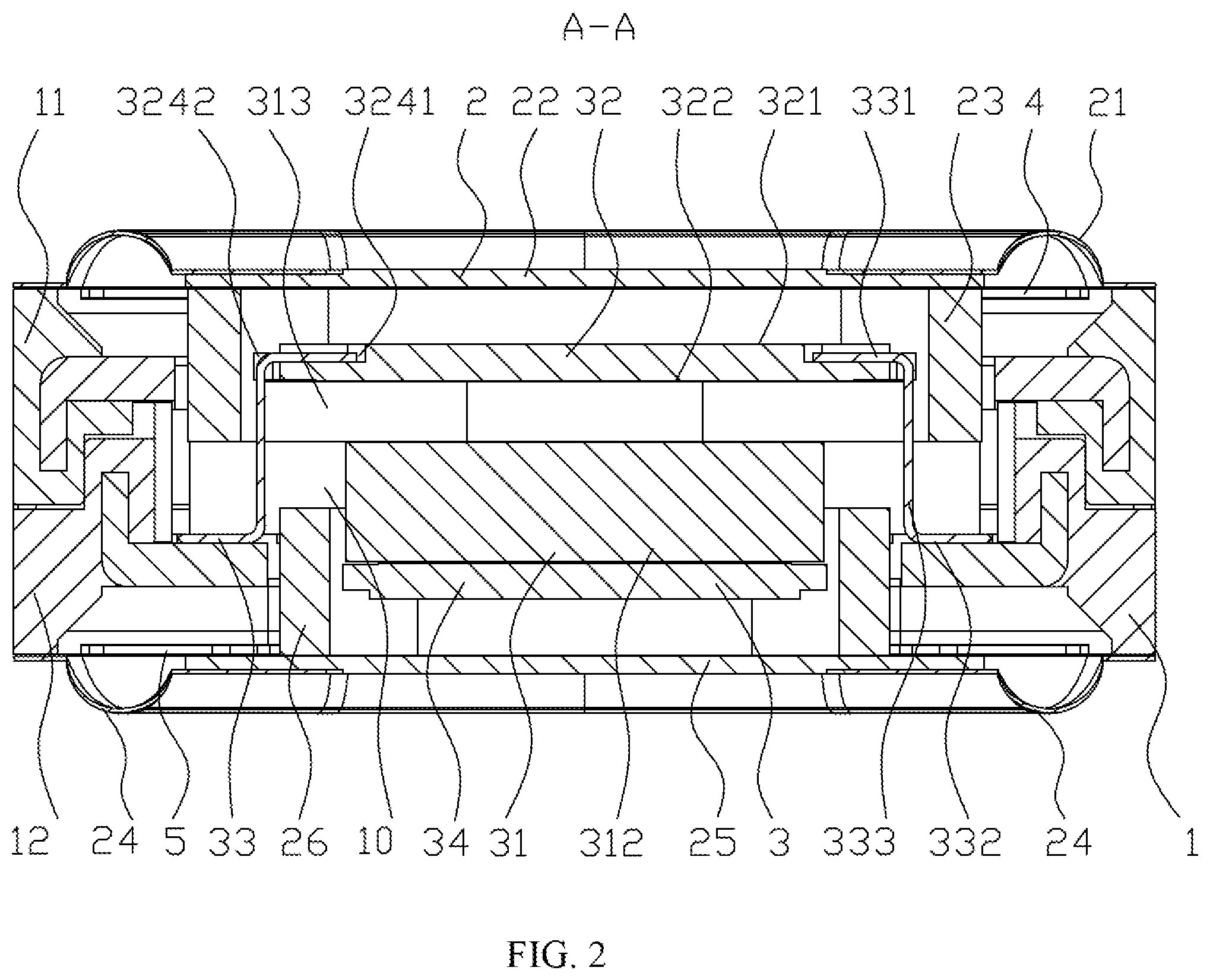 Patent US12610192 Figure 2 – Pole plate and speaker