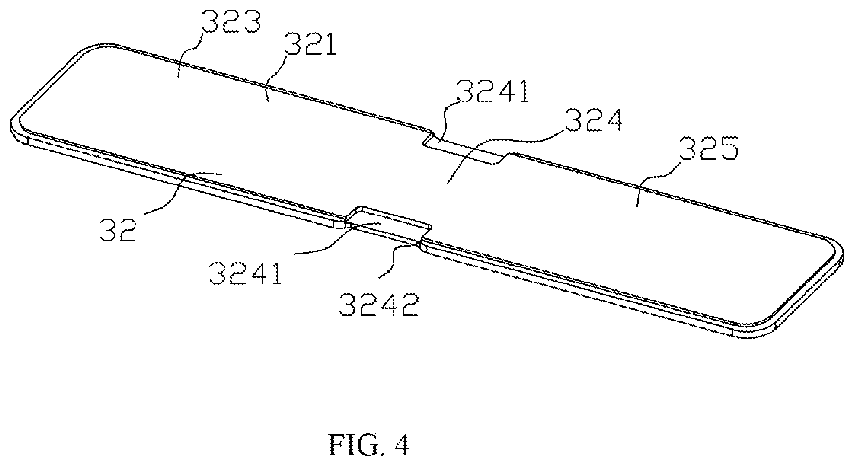 Patent US12610192 Figure 4 – Pole plate and speaker