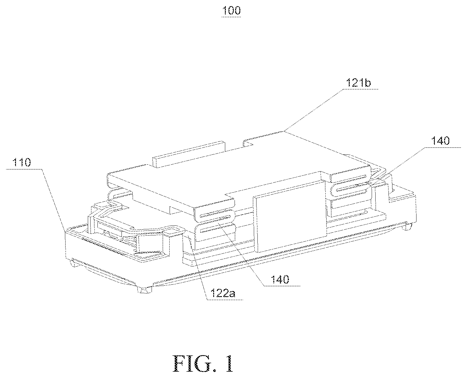 Patent US12610195 — Miniature speaker — Figure 1