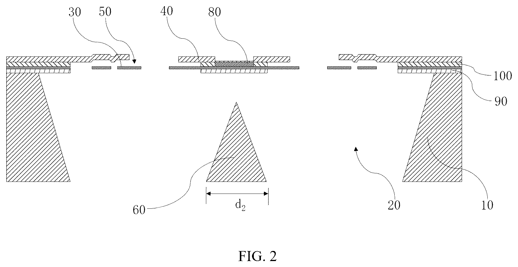 Patent US12610198 Figure 2 – MEMS microphone
