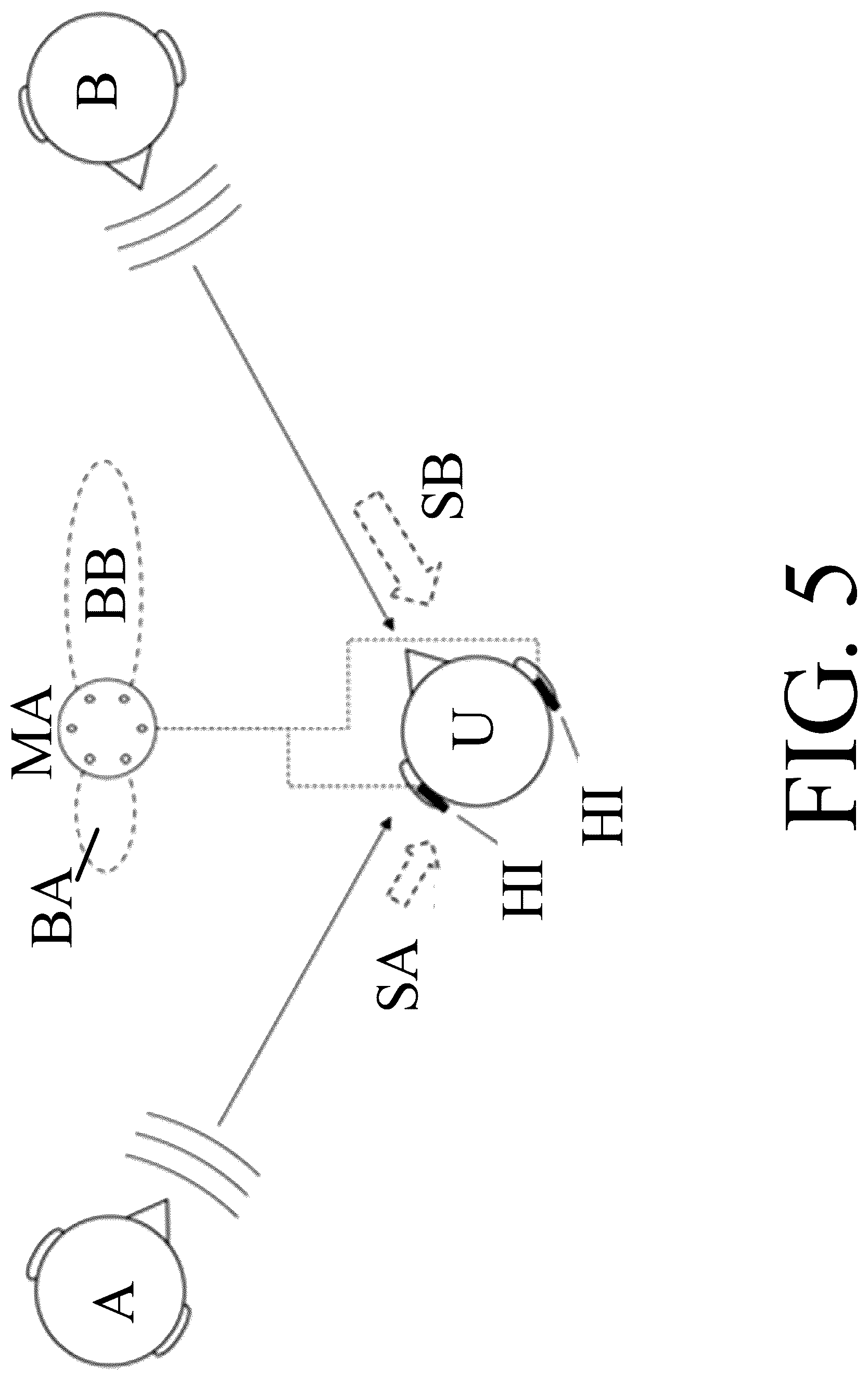 Patent US12610202 Figure 5 – Hearing aid or hearing aid system supporting wireless streaming