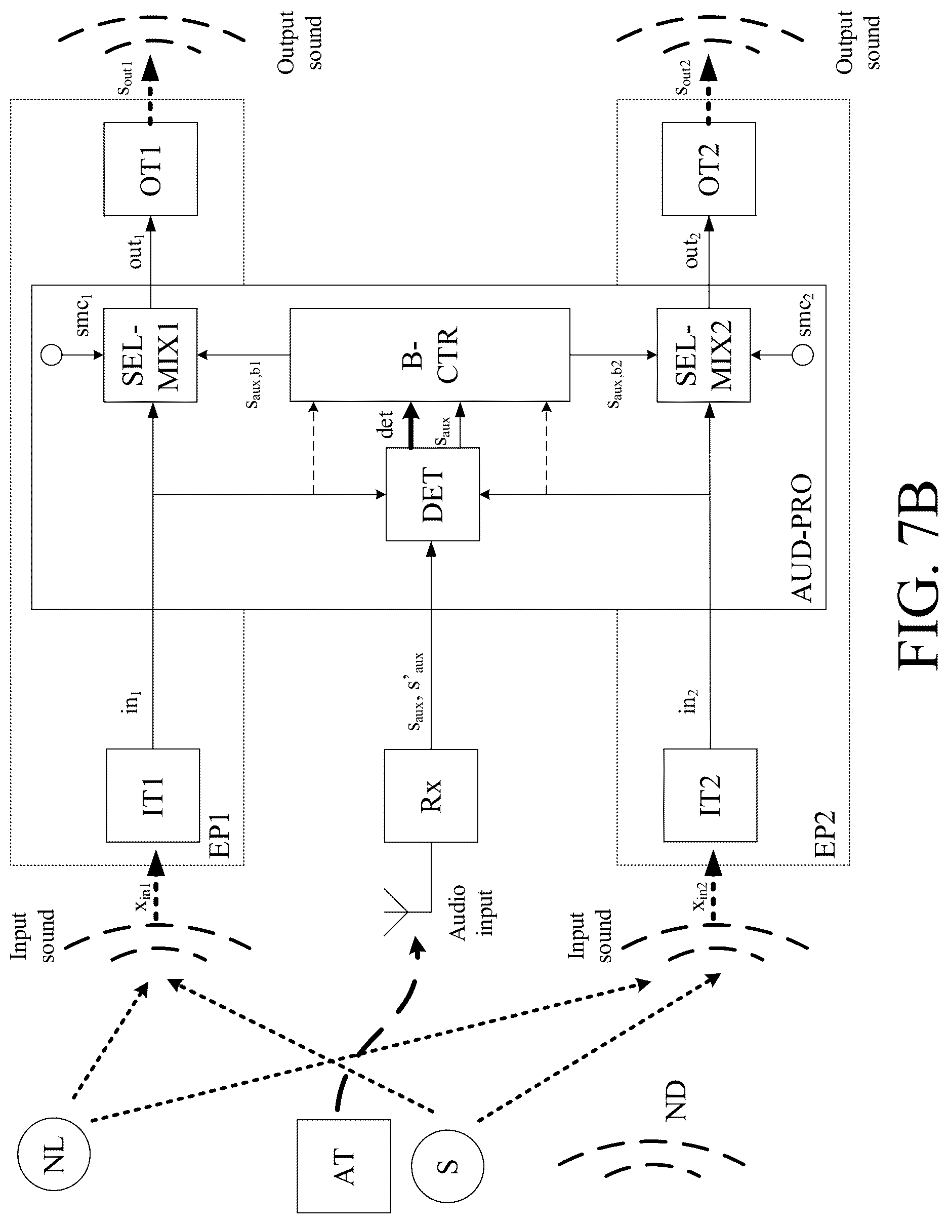 Patent US12610202 Figure 8 – Hearing aid or hearing aid system supporting wireless streaming