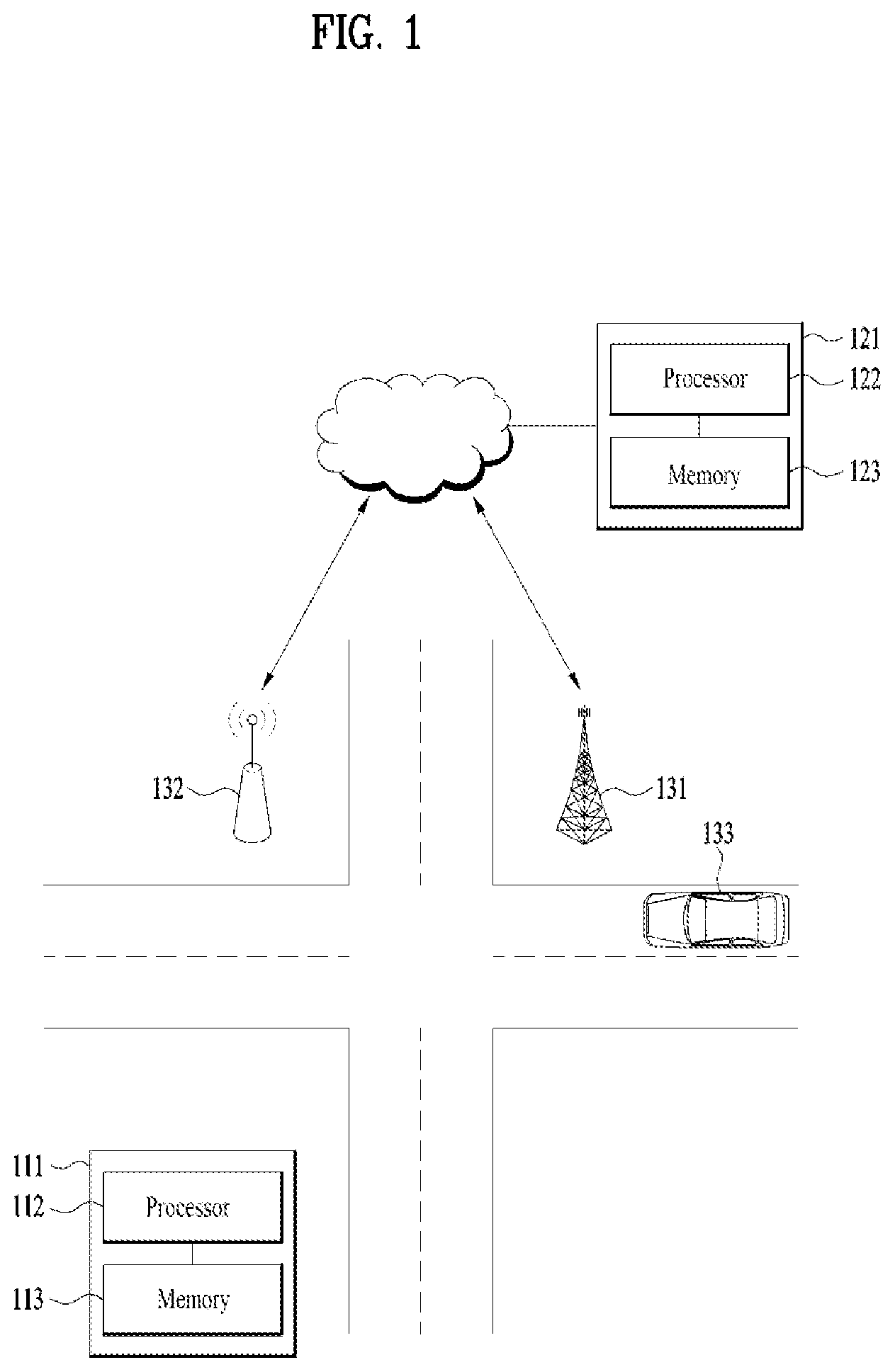 Patent US12610216 Figure 1 – Method and device for measuring position based on SoftV2X