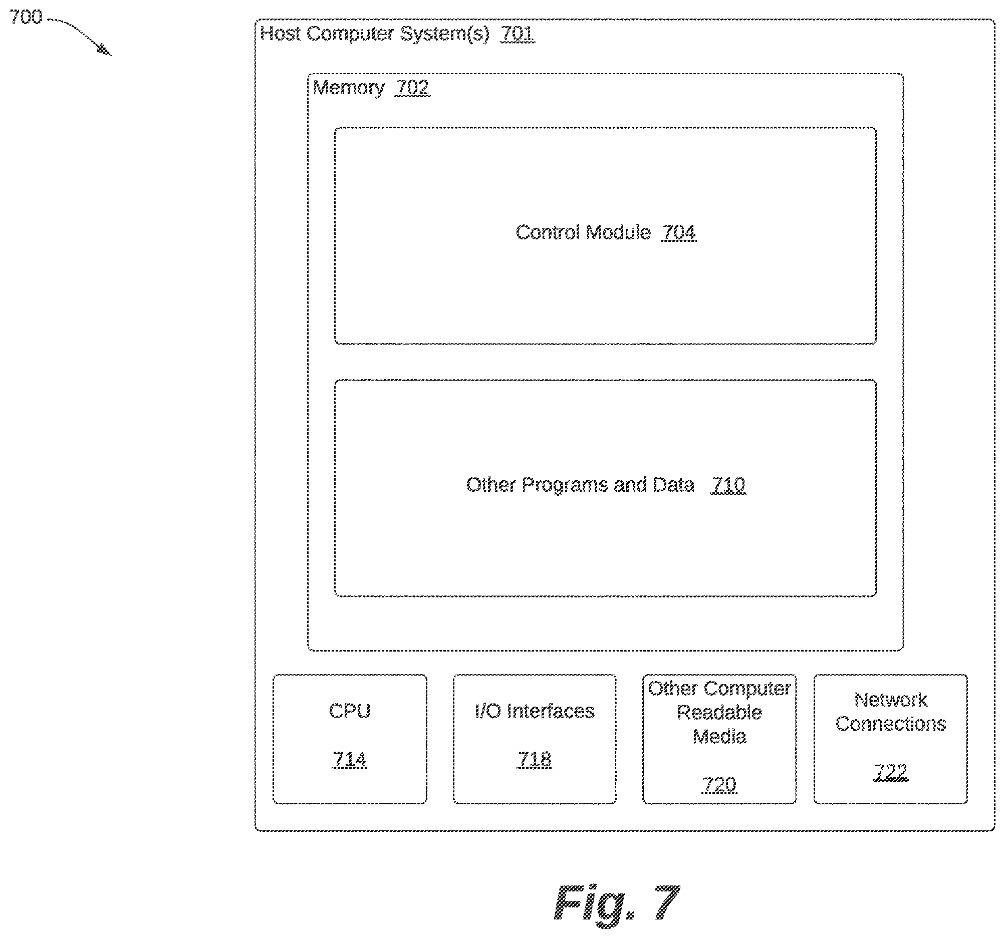 Patent US12610247 Figure 7 – Systems and methods for generating a snapshot of current network topology